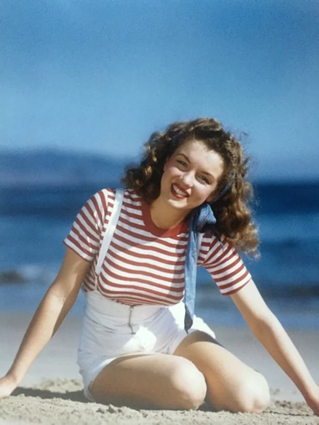 André de Dienes - Becoming Marilyn, 1945, Photographie