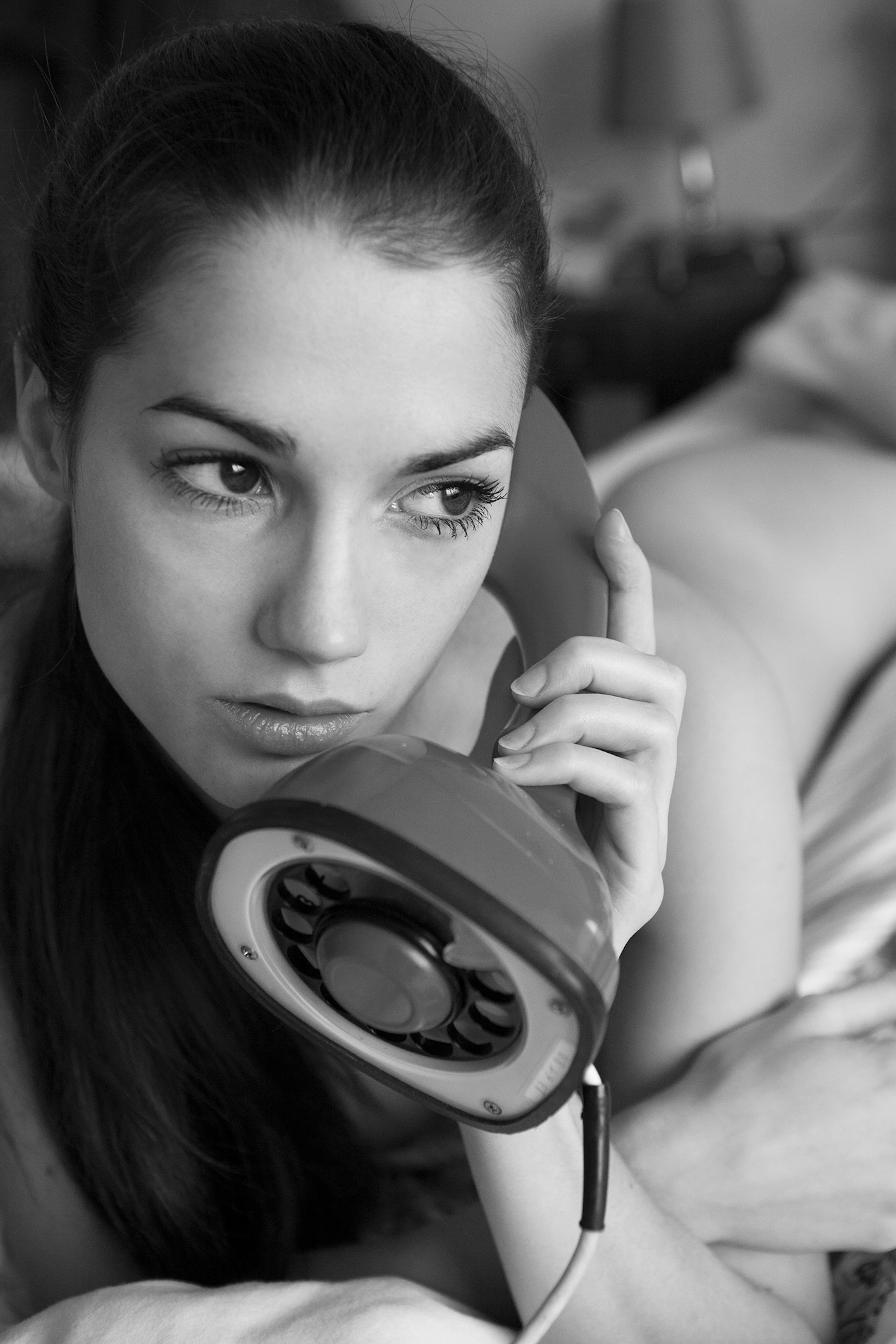 Alain DAUSSIN - Old phone, 2013- Photographie