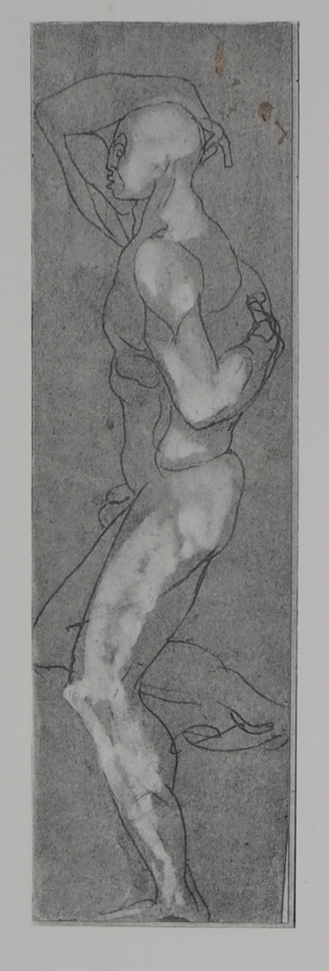 Auguste RODIN (d’après) : Castor et Pollux - Gravure