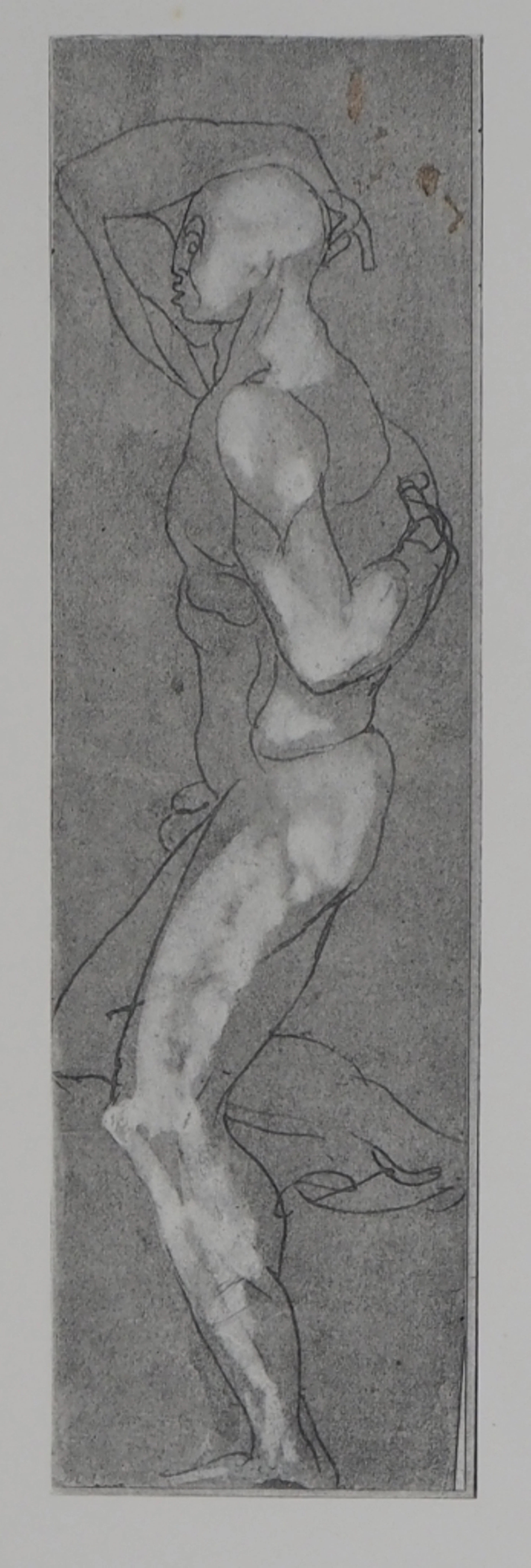 Auguste RODIN (d’après) : Castor et Pollux - Gravure