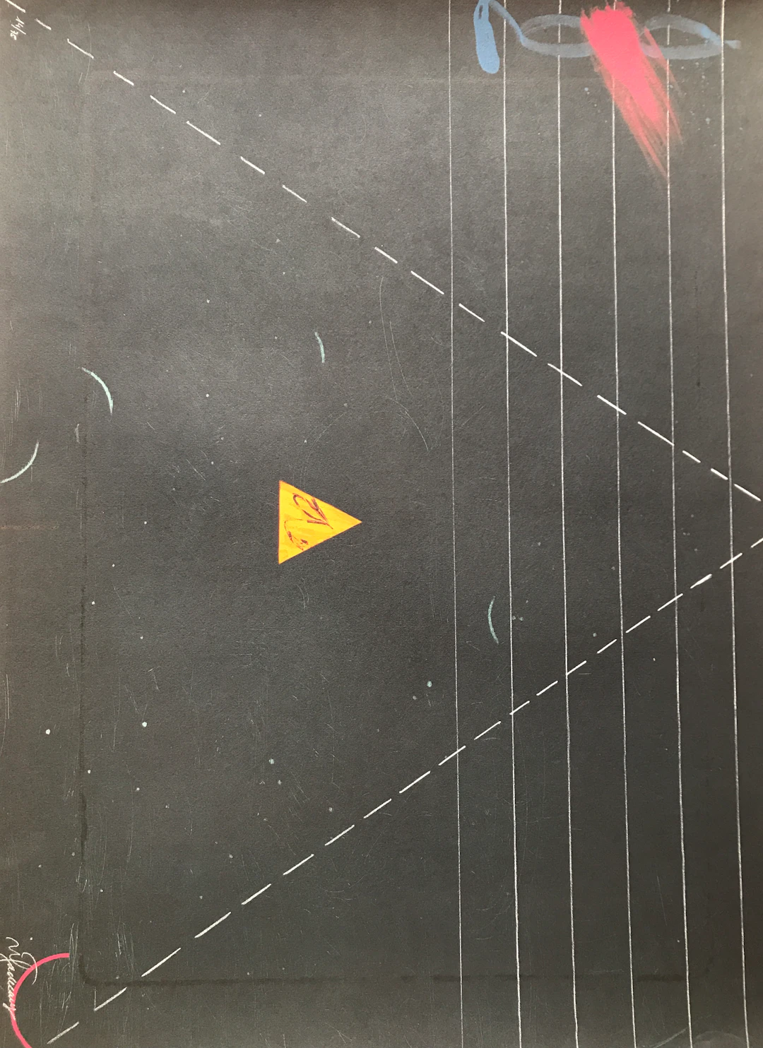 Joan-Pere VILADECANS - Entrebanc 1, 1975 - Lithographie signée au crayon