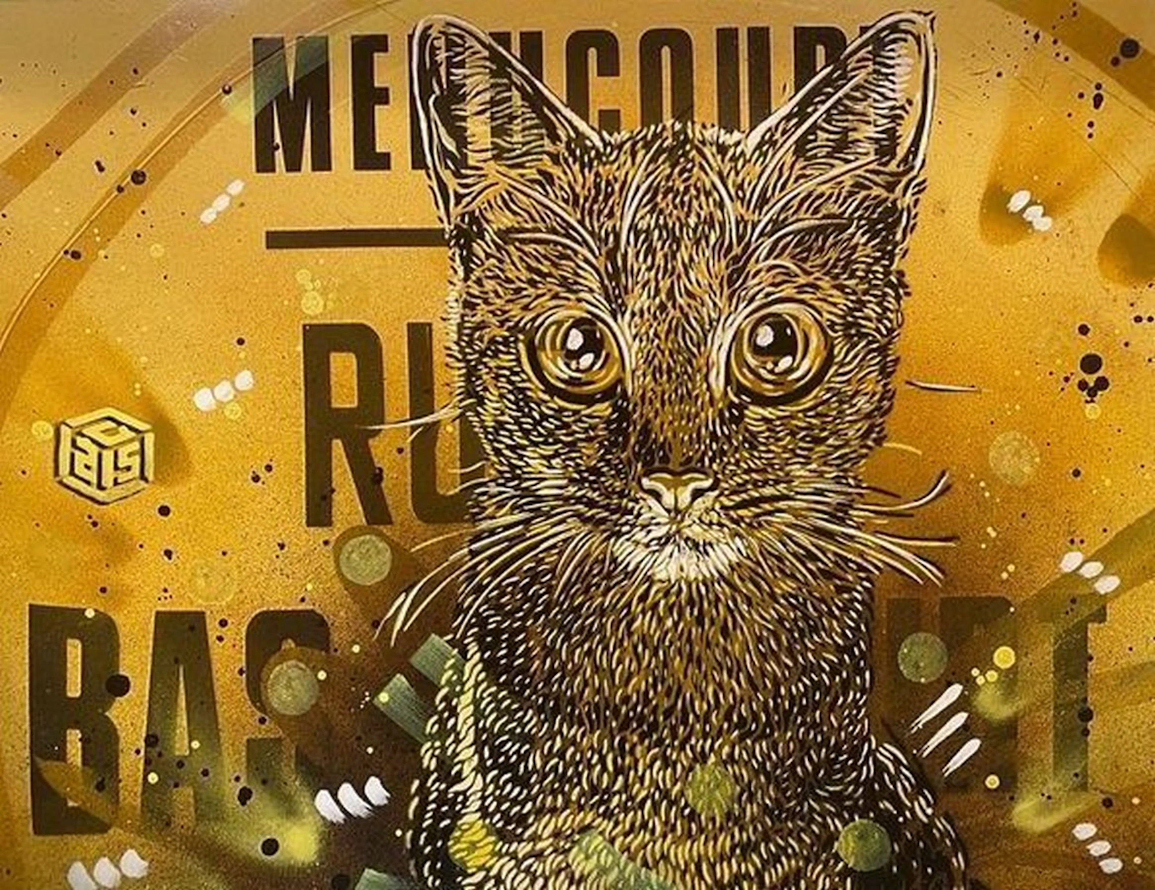 C215 – Colonel Moutarde, 2021 – Impression digitale sur papier rehaussée