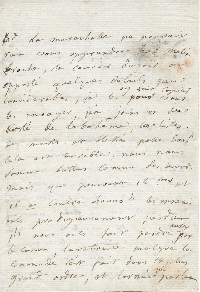 Madame de POMPADOUR - Lettre autographe au duc de La Vallière