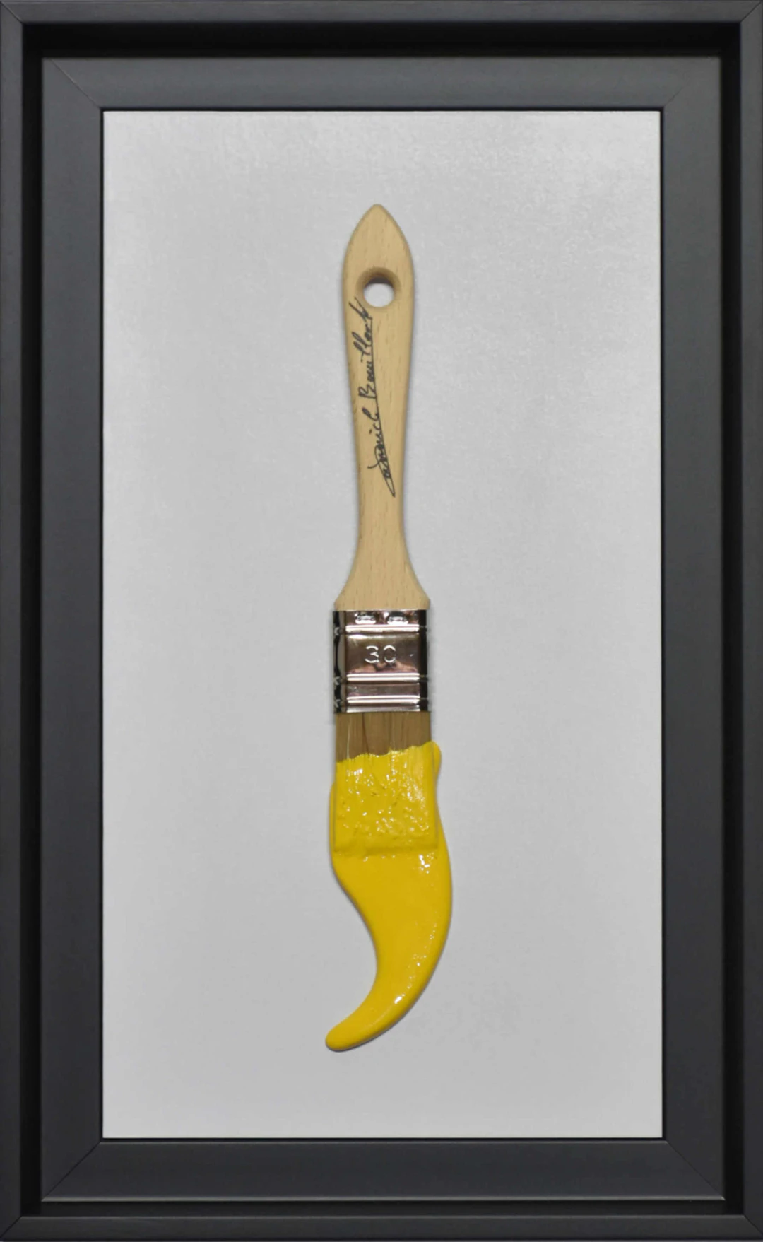 Yannick Bouillault - Painter’s Trophy Yellow - Résine Peinte