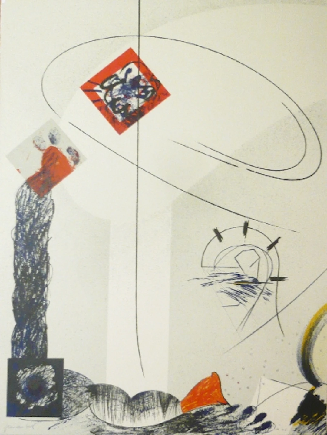 Joan DURAN BENET - Belize 2, lithographie signée et numérotée