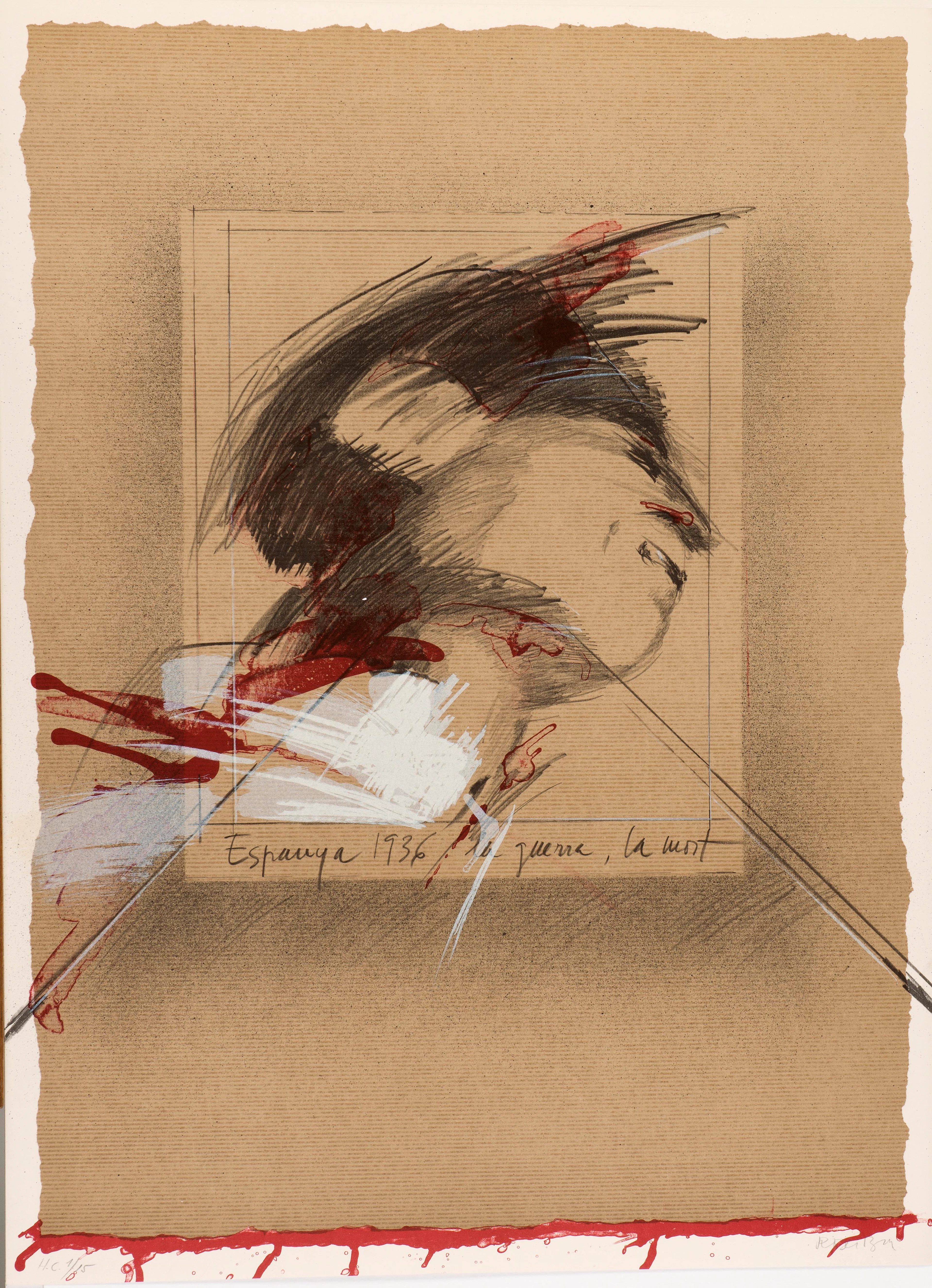 Roser BRU - Capa, 1979, Lithographie signée et numérotée