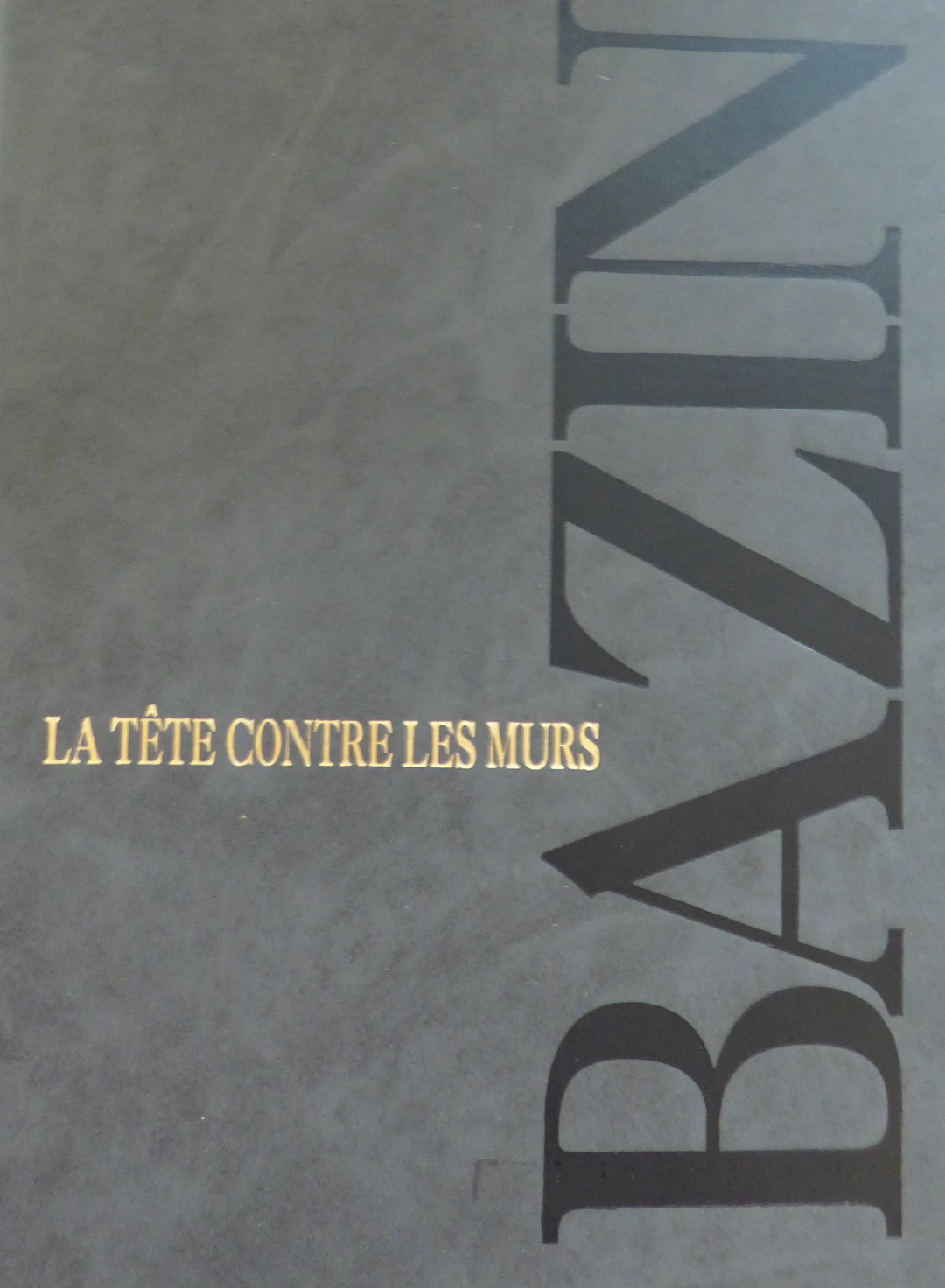 Hervé BAZIN - La tête contre les murs, 1986