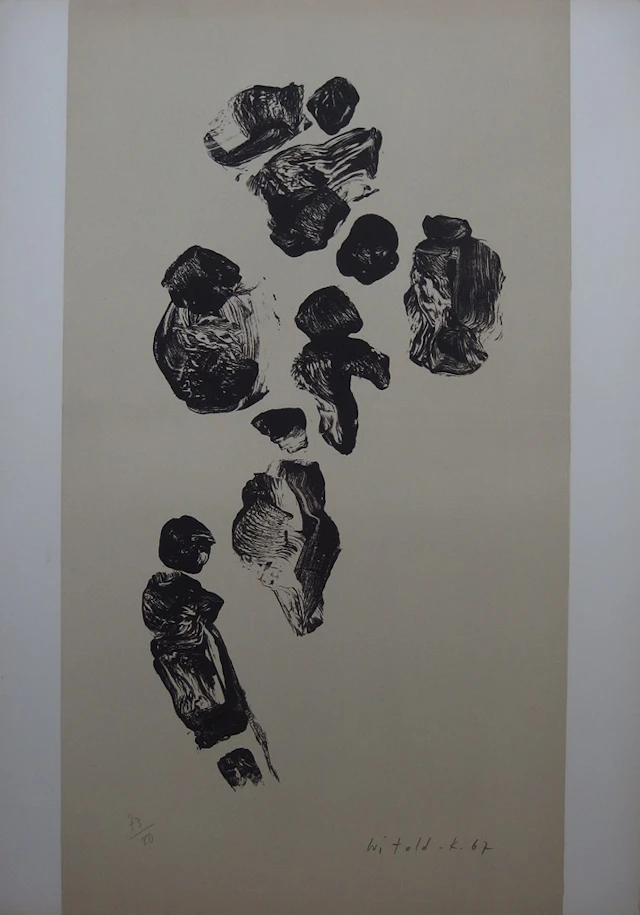WITOLD-K - Le défilé - Lithographie originale signée