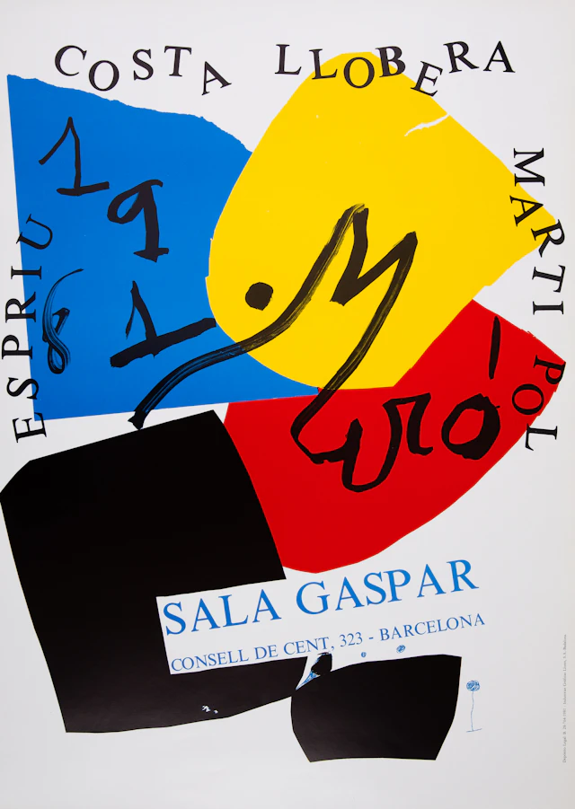 Joan MIRO : Costa Llobera - Affiche originale signée