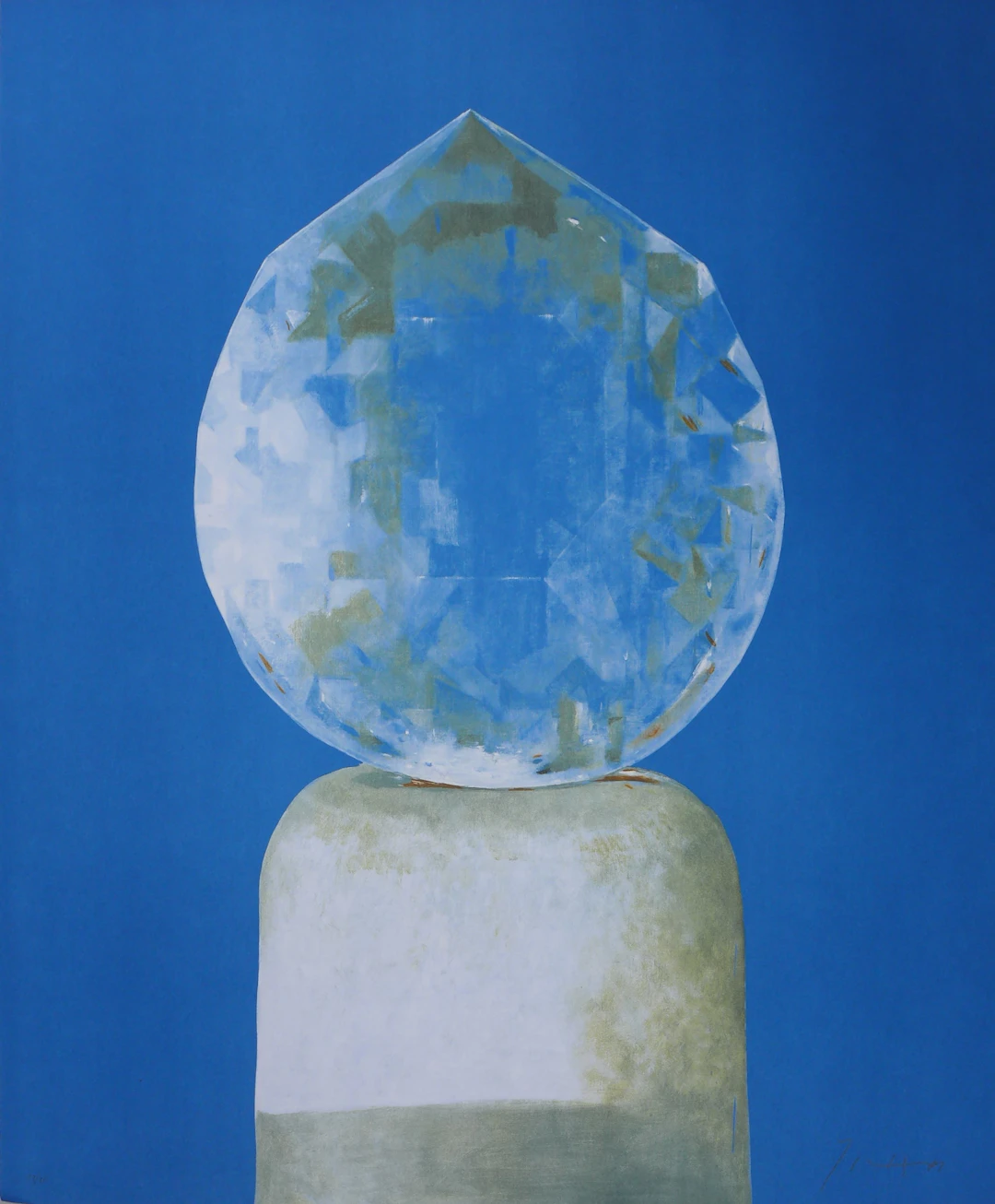 Julio LARRAZ - Her best friend, 2007 - Lithographie signée