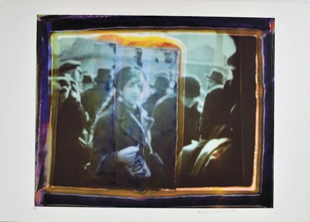 Maurizio GALIMBERTI - Lissy Asser - Pigments sur carton coton gr. 520
