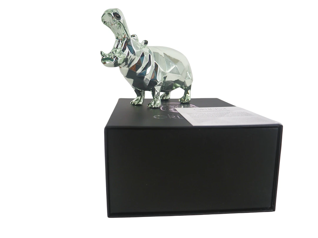 Richard ORLINSKI : Hippo (Green edition) - Sculpture originale