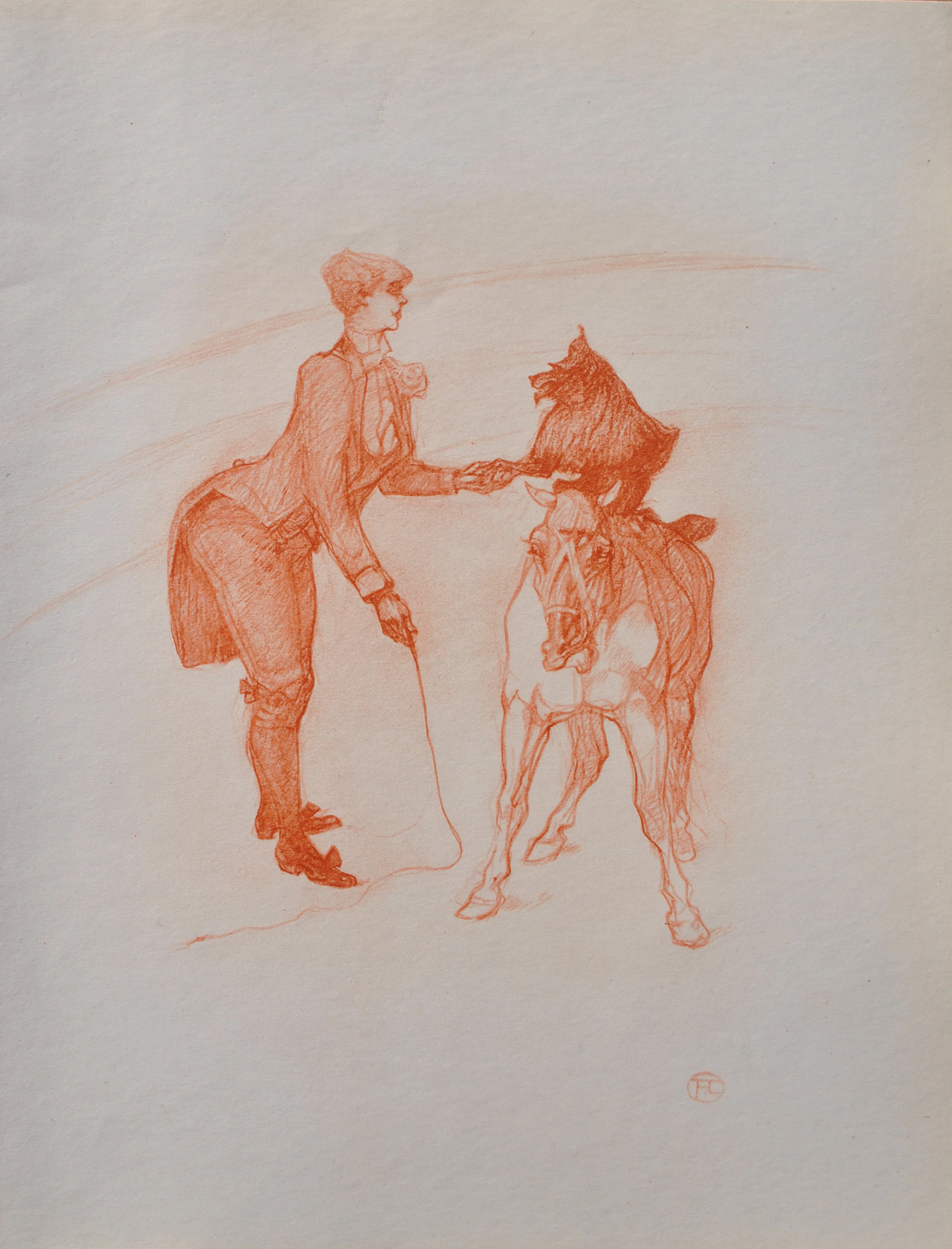 Henri de TOULOUSE-LAUTREC (d’après) - La dresseuse de chien, 1927