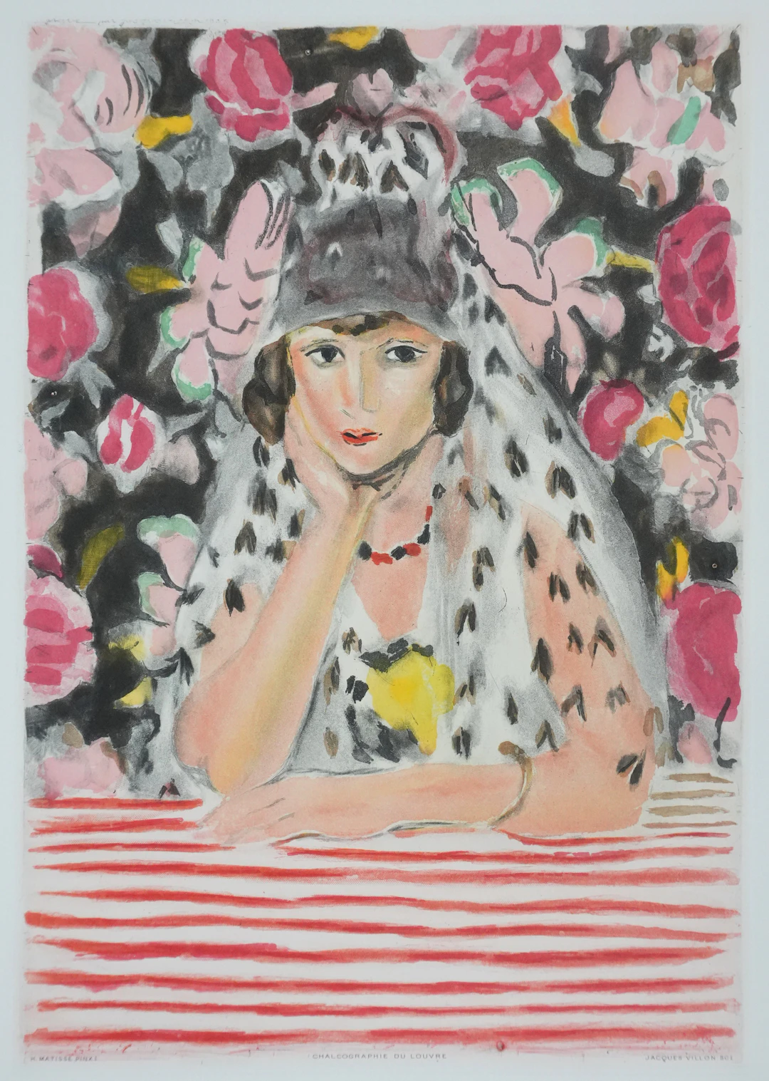 Henri MATISSE : L’Espagnole, Lithographie signée