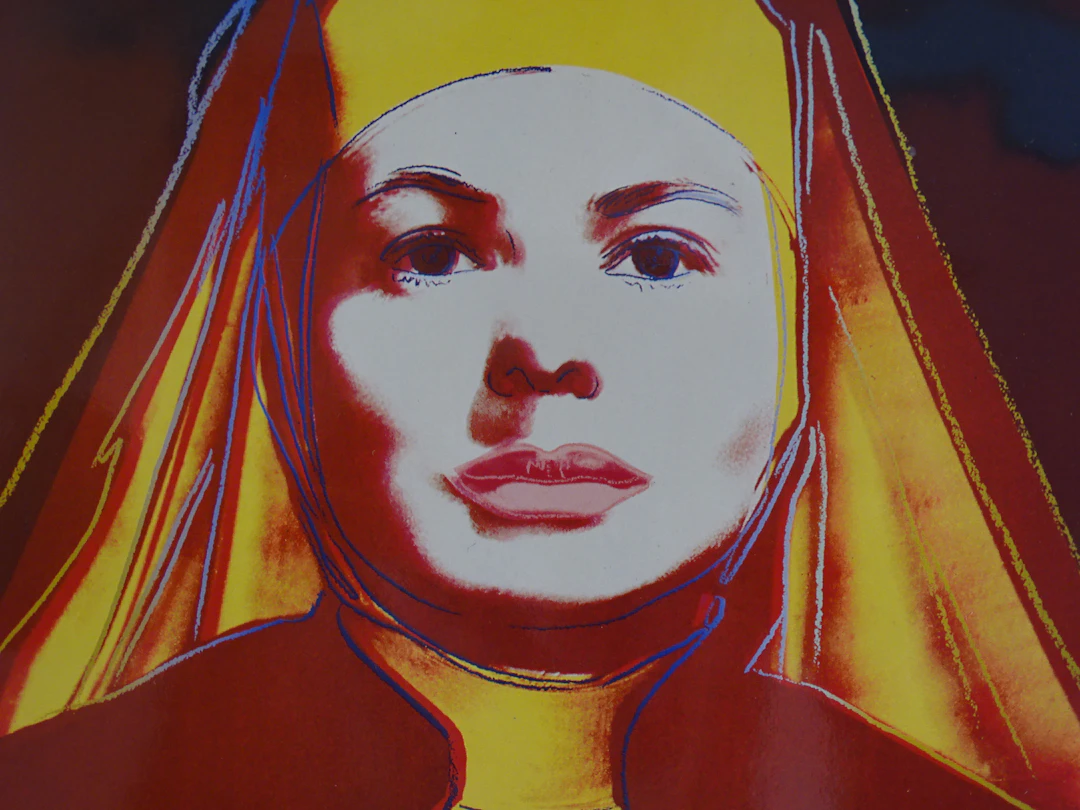Andy Warhol (d’après) - Portrait d’Ingrid Bergman - 1987, sérigraphie