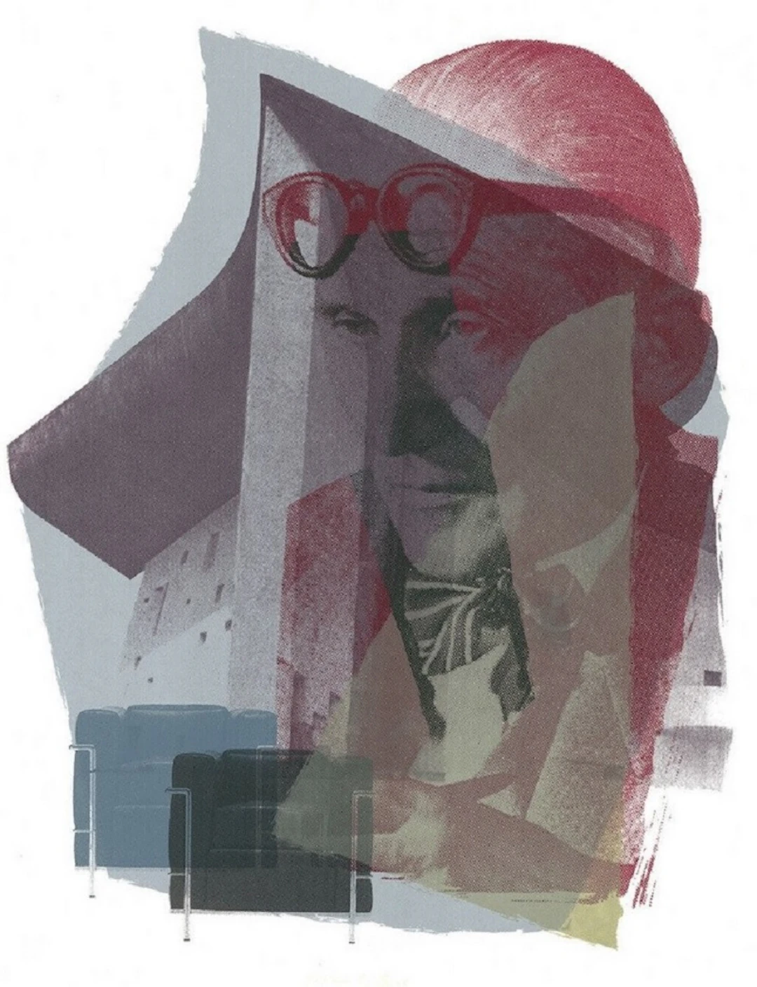 Le Corbusier - Sérigraphie sur velin - signé et numéroté - Jurgen Kuhl