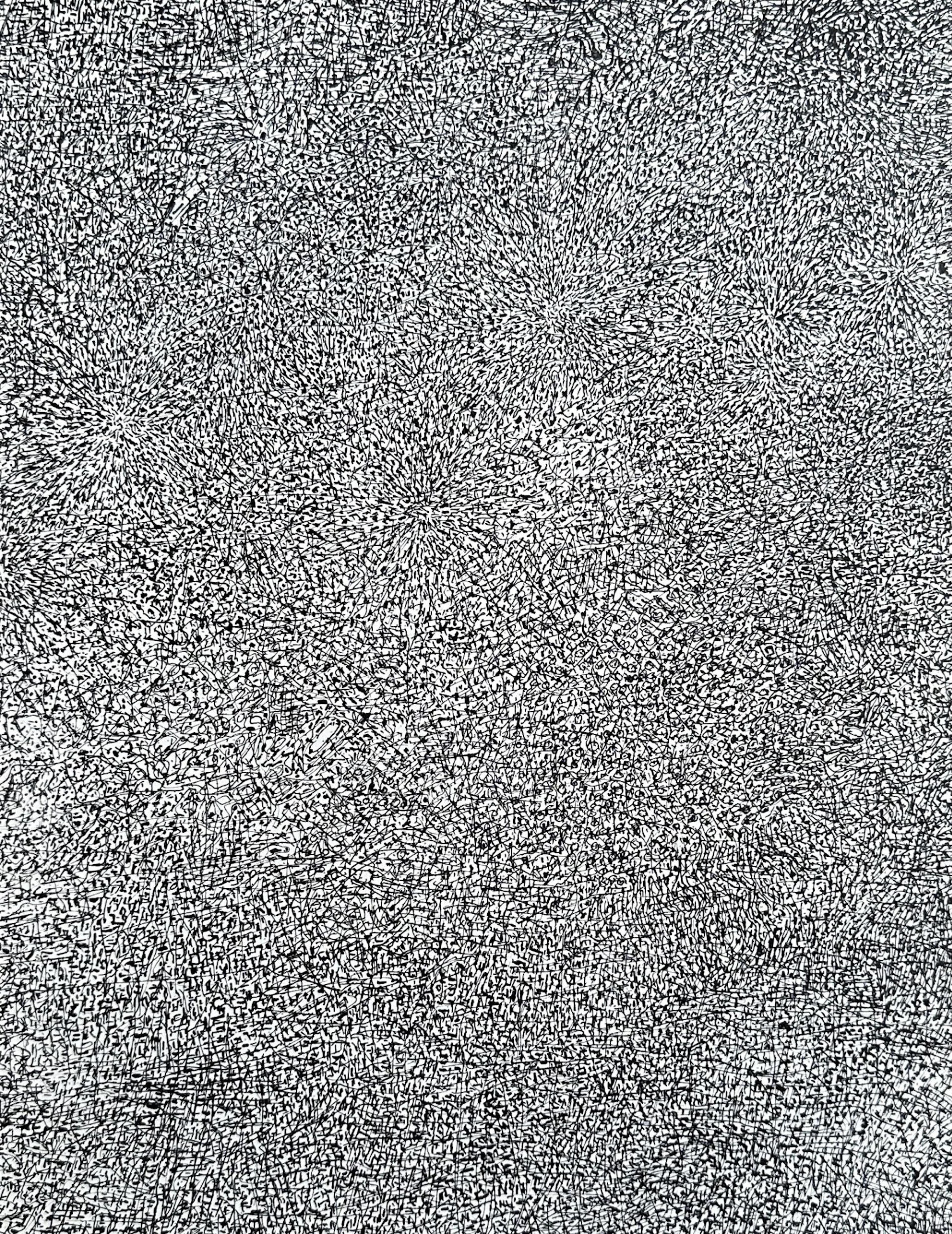 Jean Dubuffet - Prairie de barbe 1960 - Sérigraphie