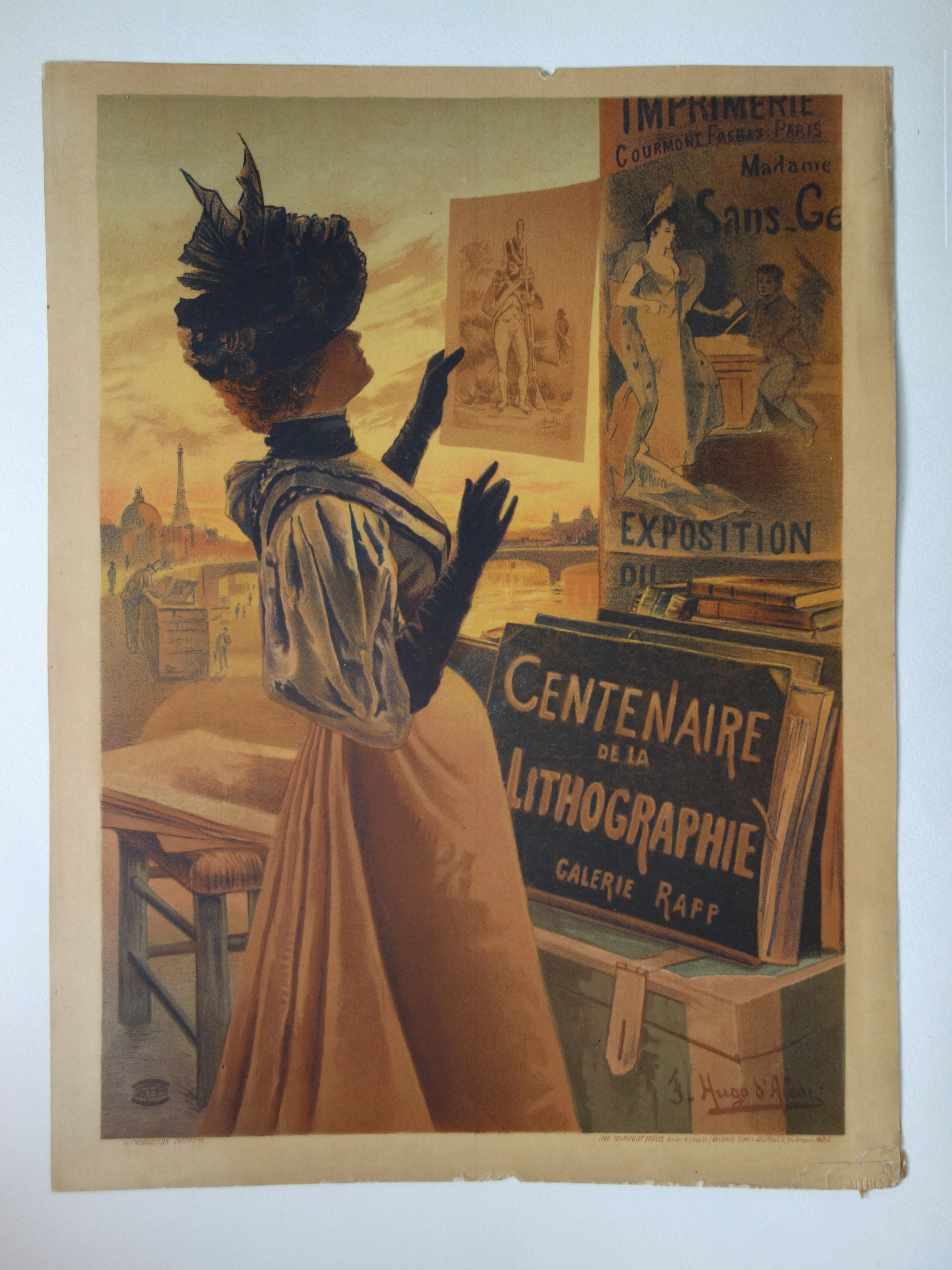 Maîtres de l’affiche (Planche 66) - Lithographie originale