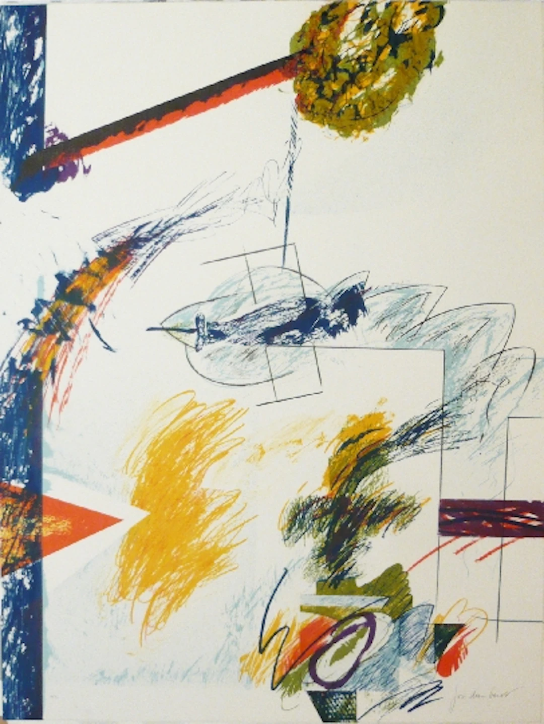Joan DURAN BENET (1947) - Belize 4, lithographie signée et numérotée