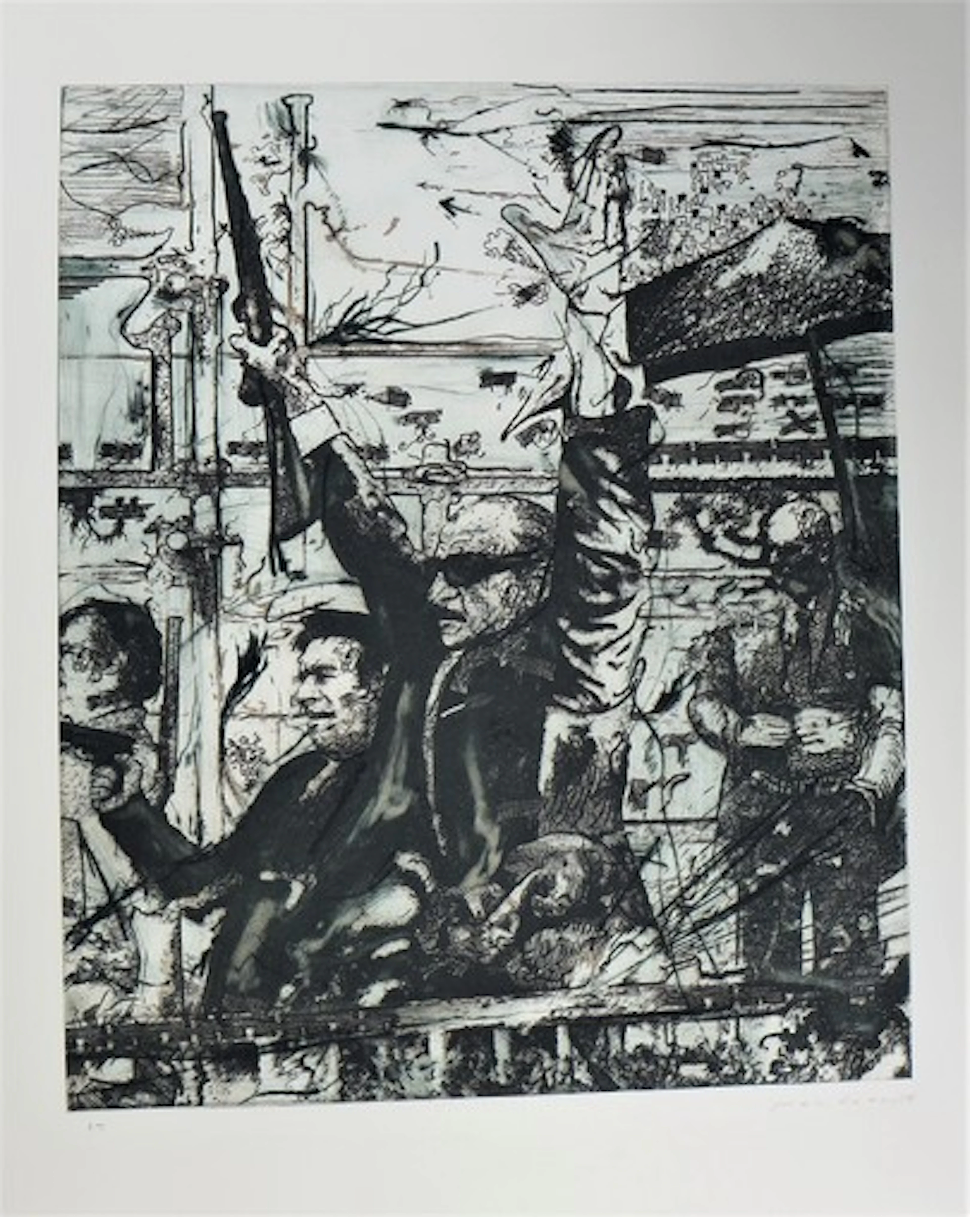 Fabian MARCACCIO - Sans Titre 2, 2007 - Eau-forte signée au crayon