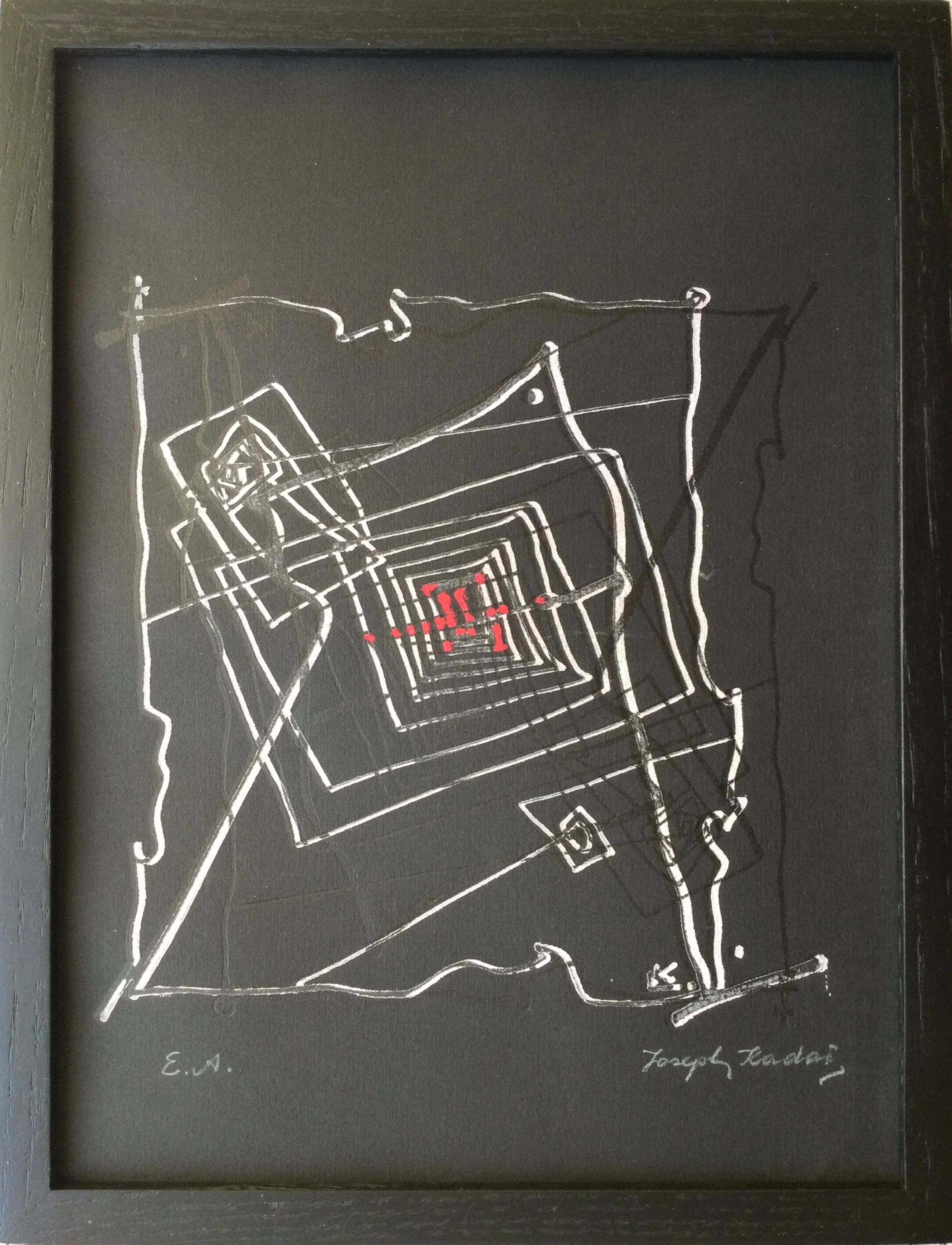 Joseph KADAR - Composition - Lithographie originale signée