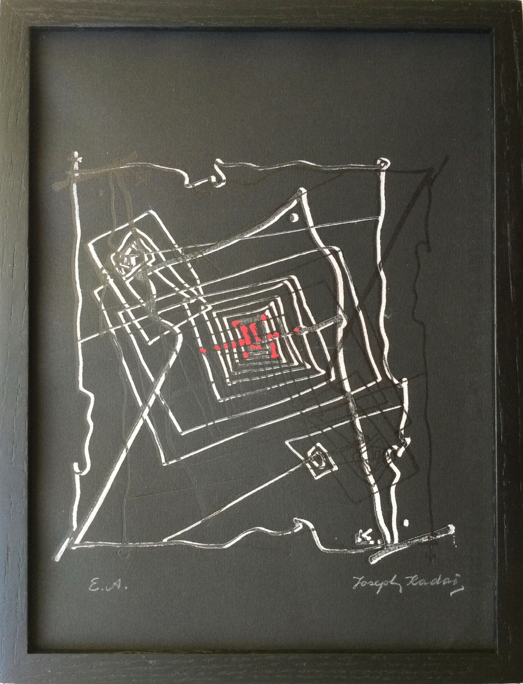 Joseph KADAR - Composition - Lithographie originale signée