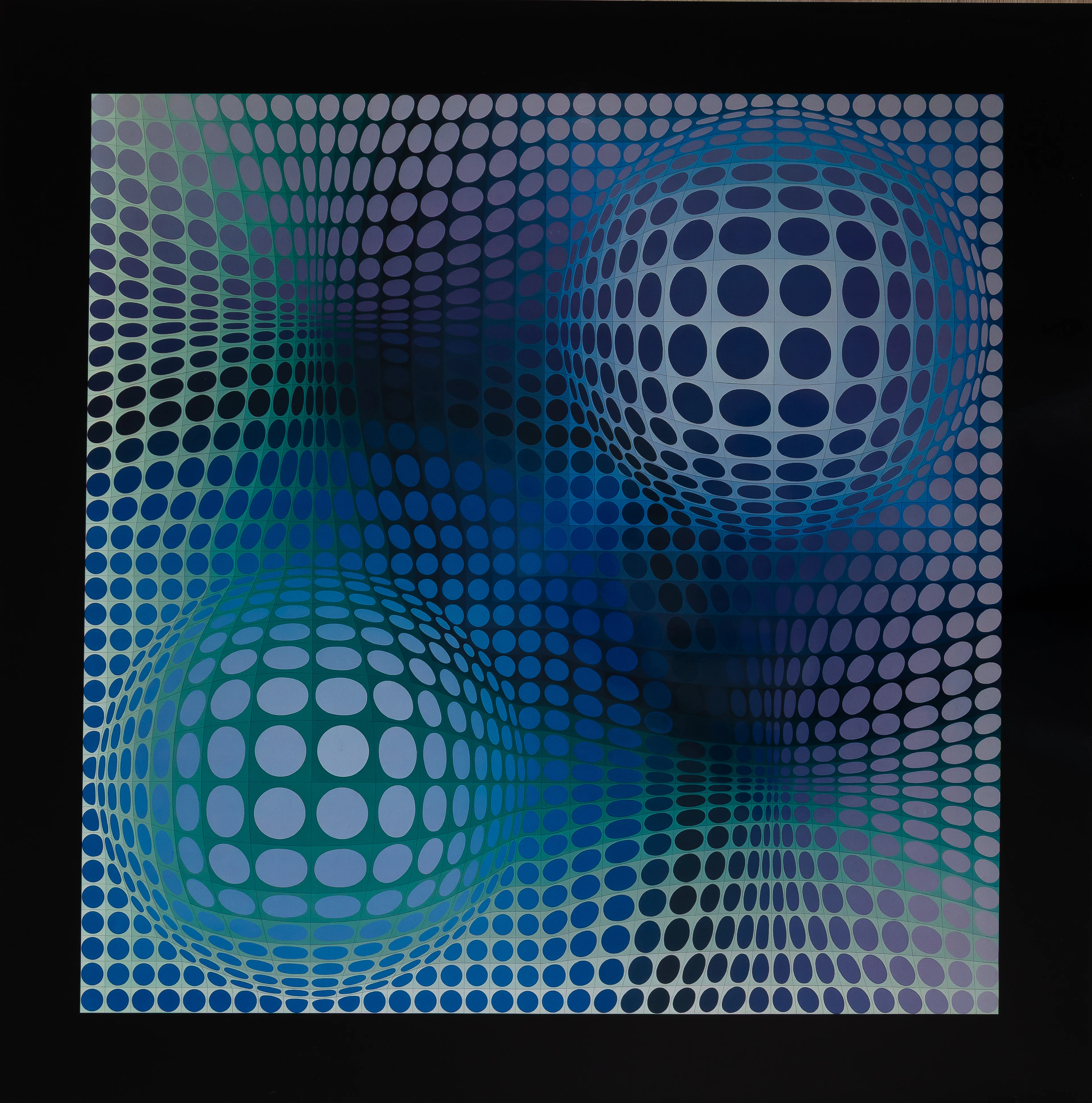 Victor VASARELY : FENY - Estampe offset