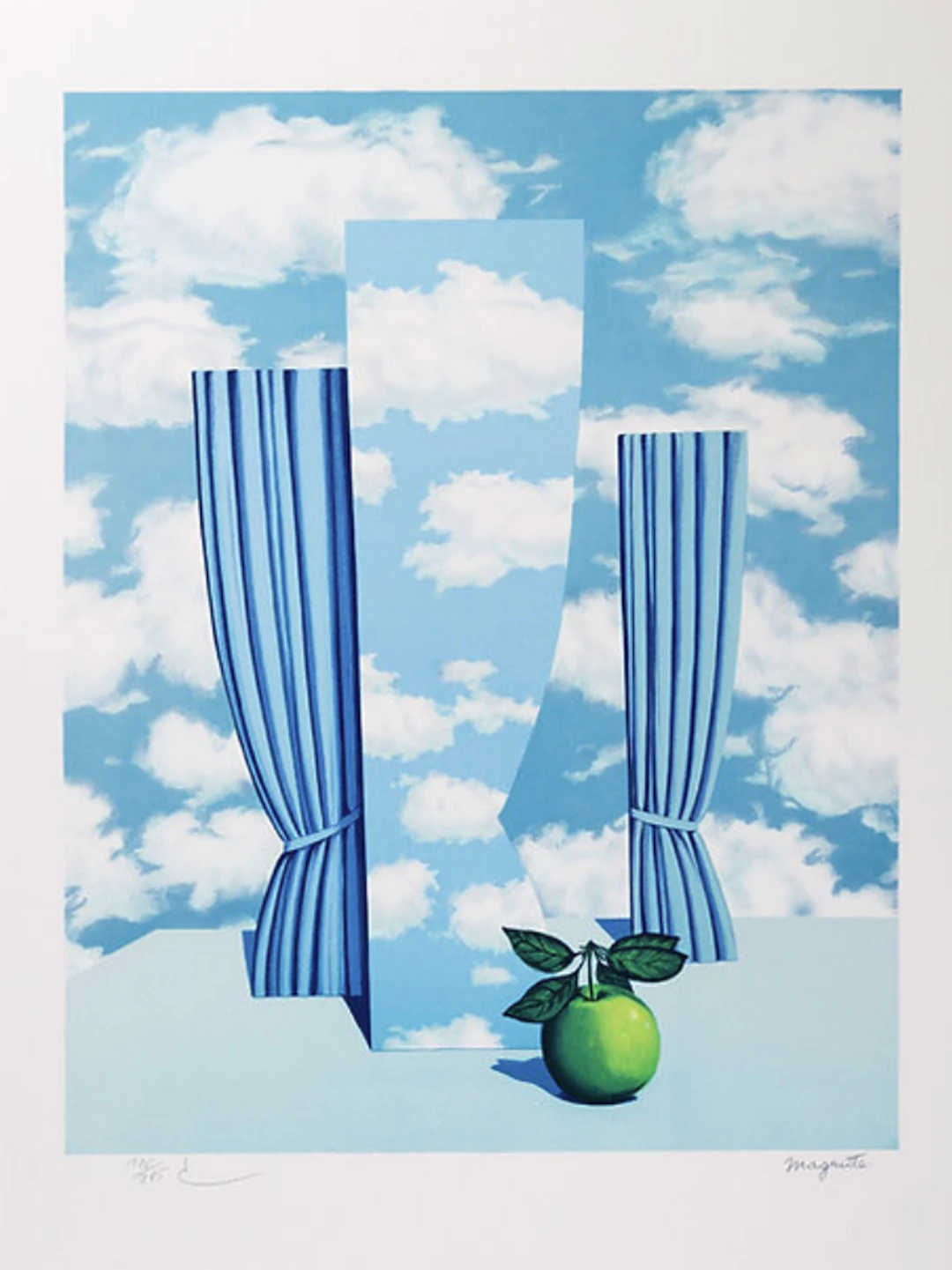 René Magritte - Le Beau Monde Lithographie