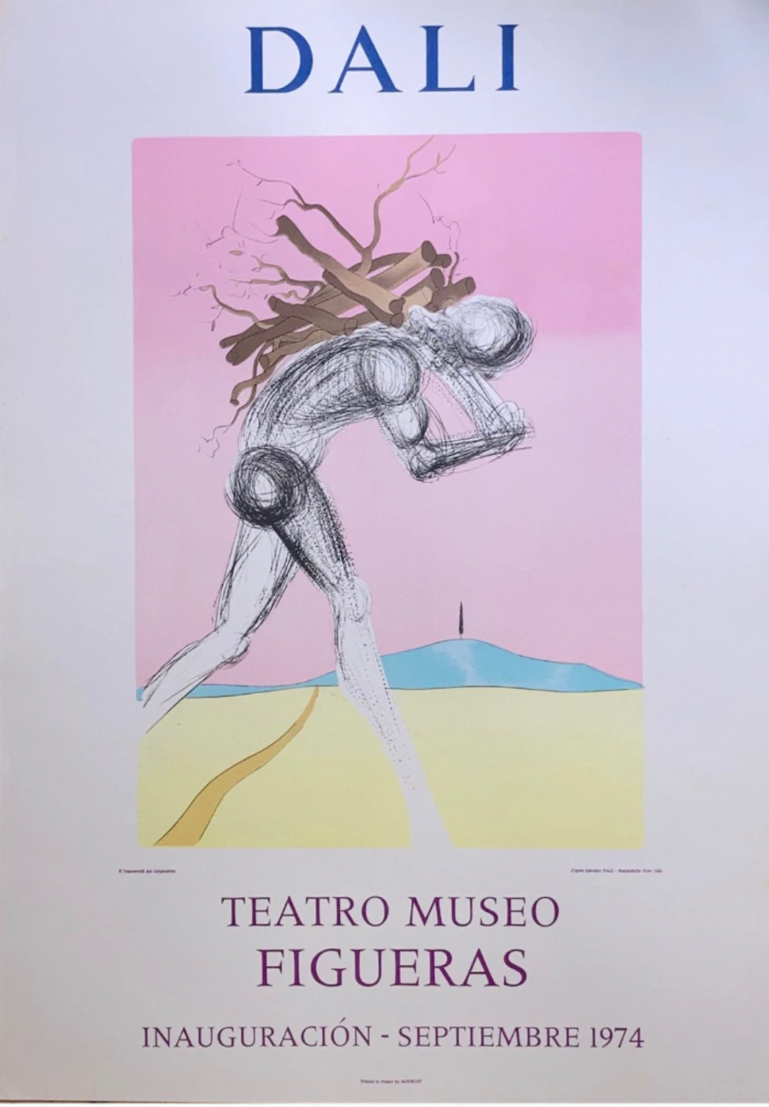 Salvador DALI - Issacar, Douze Tribus d’Israël, Teatro Museo Figueras