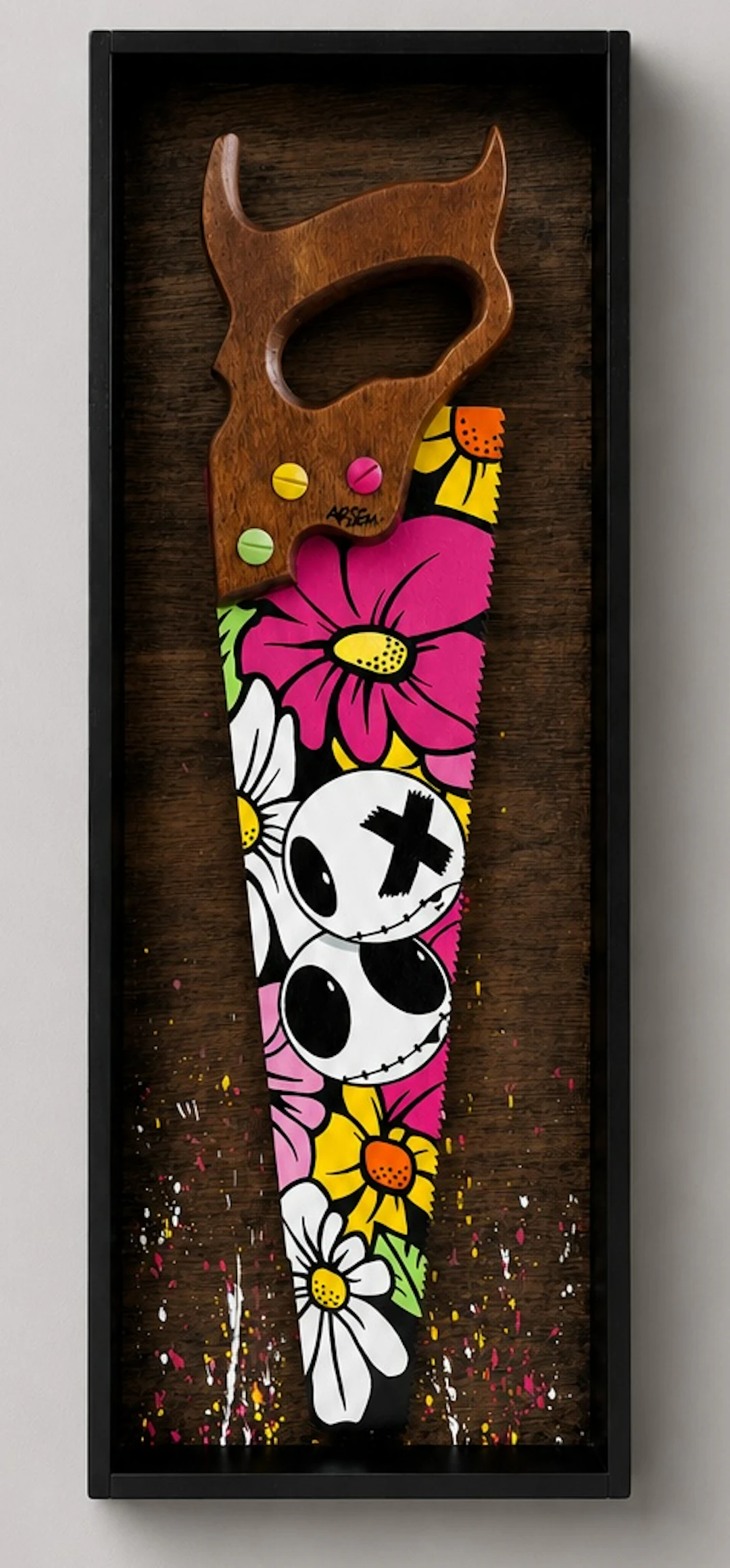 Arsen - Florilege - Acrylique sur bois
