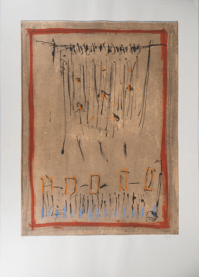 Didier HAGEGE : Sur scène - Gravure originale signée