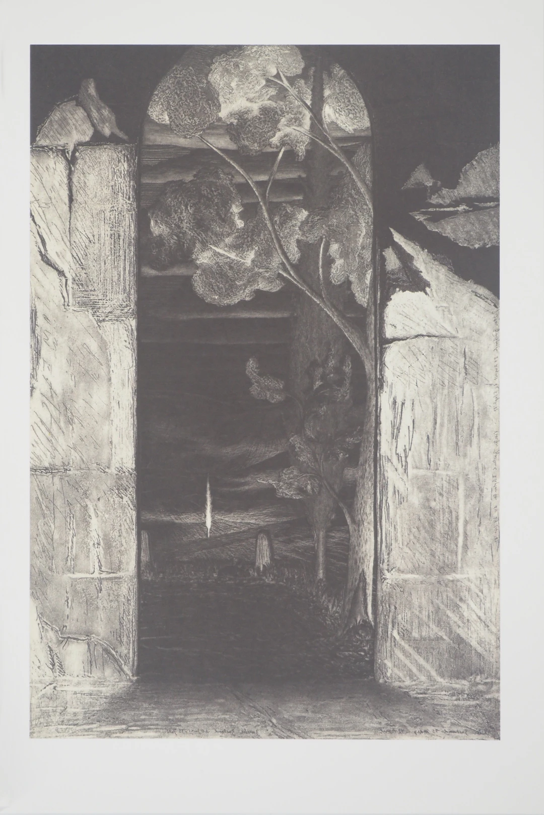 Joerg ORTNER : Le Temple, Tholos, Héliogravure