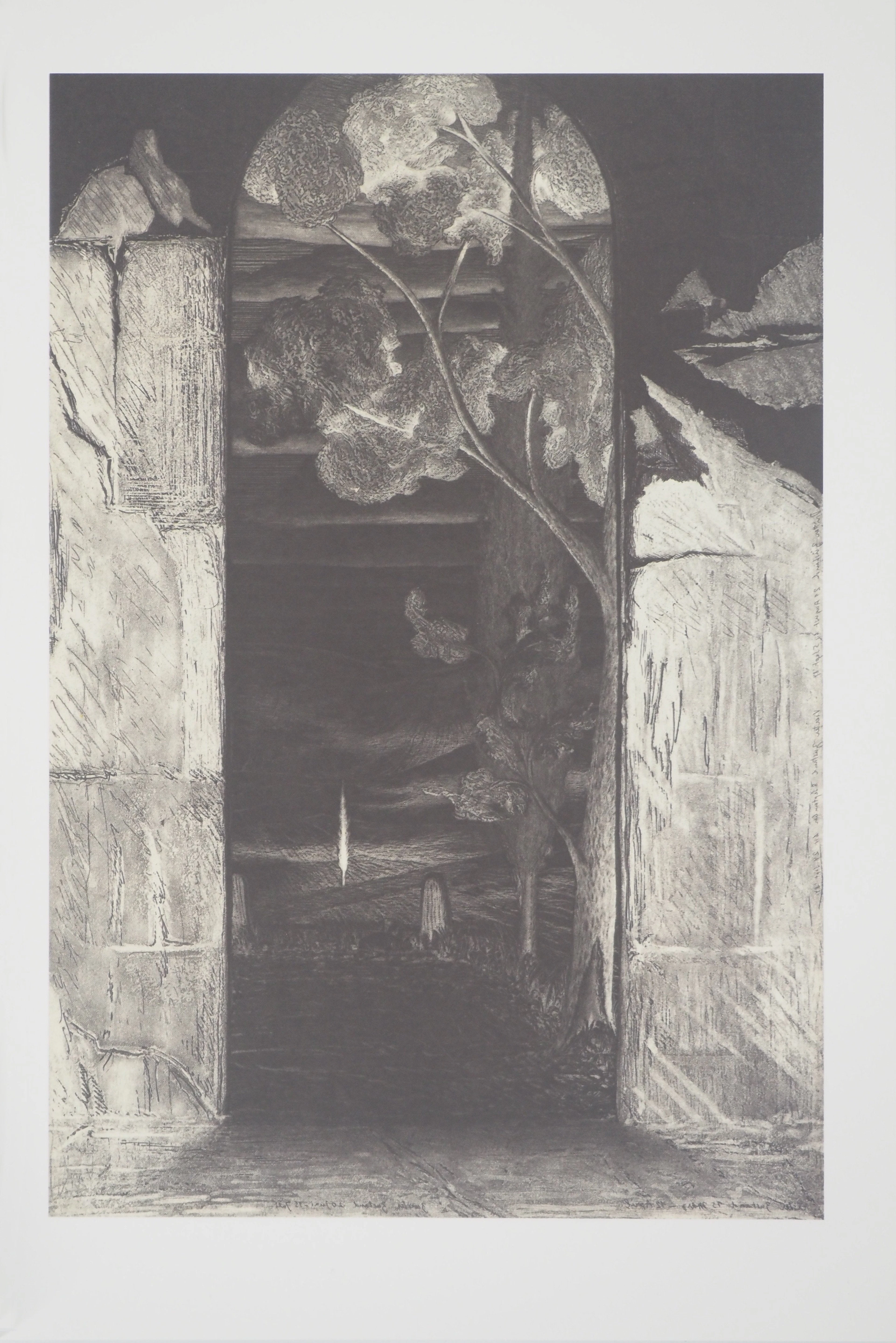Joerg ORTNER : Le Temple, Tholos, Héliogravure