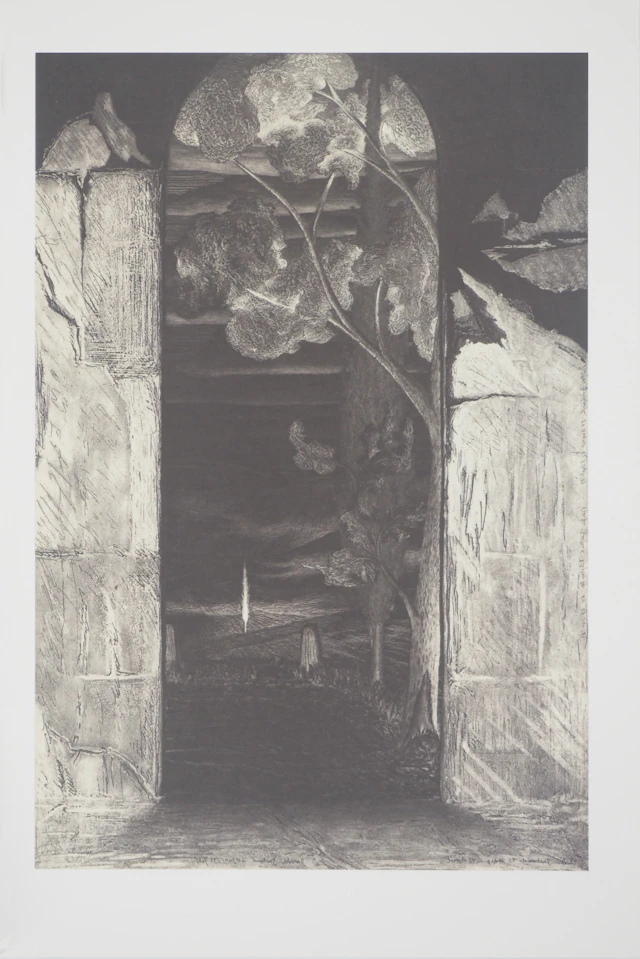 Joerg ORTNER : Le Temple, Tholos, Héliogravure