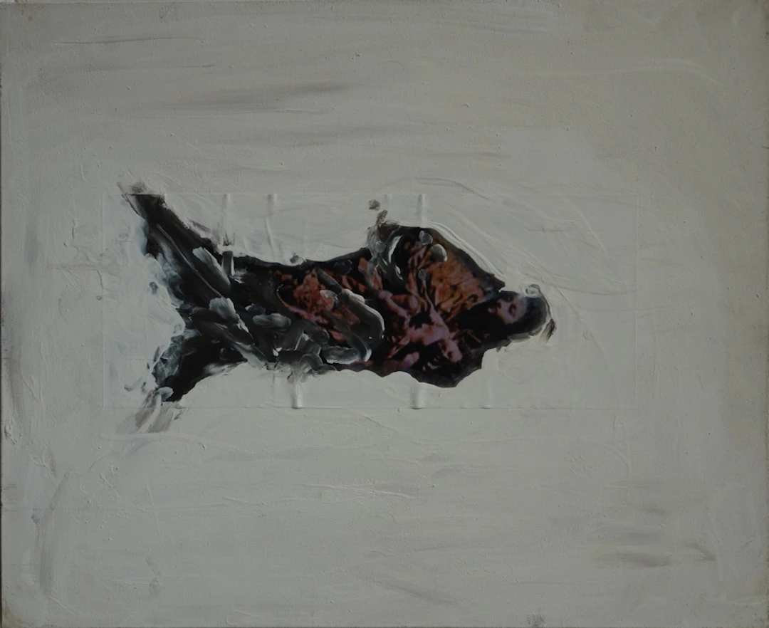 Philippe PASQUA : Madone à l’enfant - Acrylique sur toile - Signée
