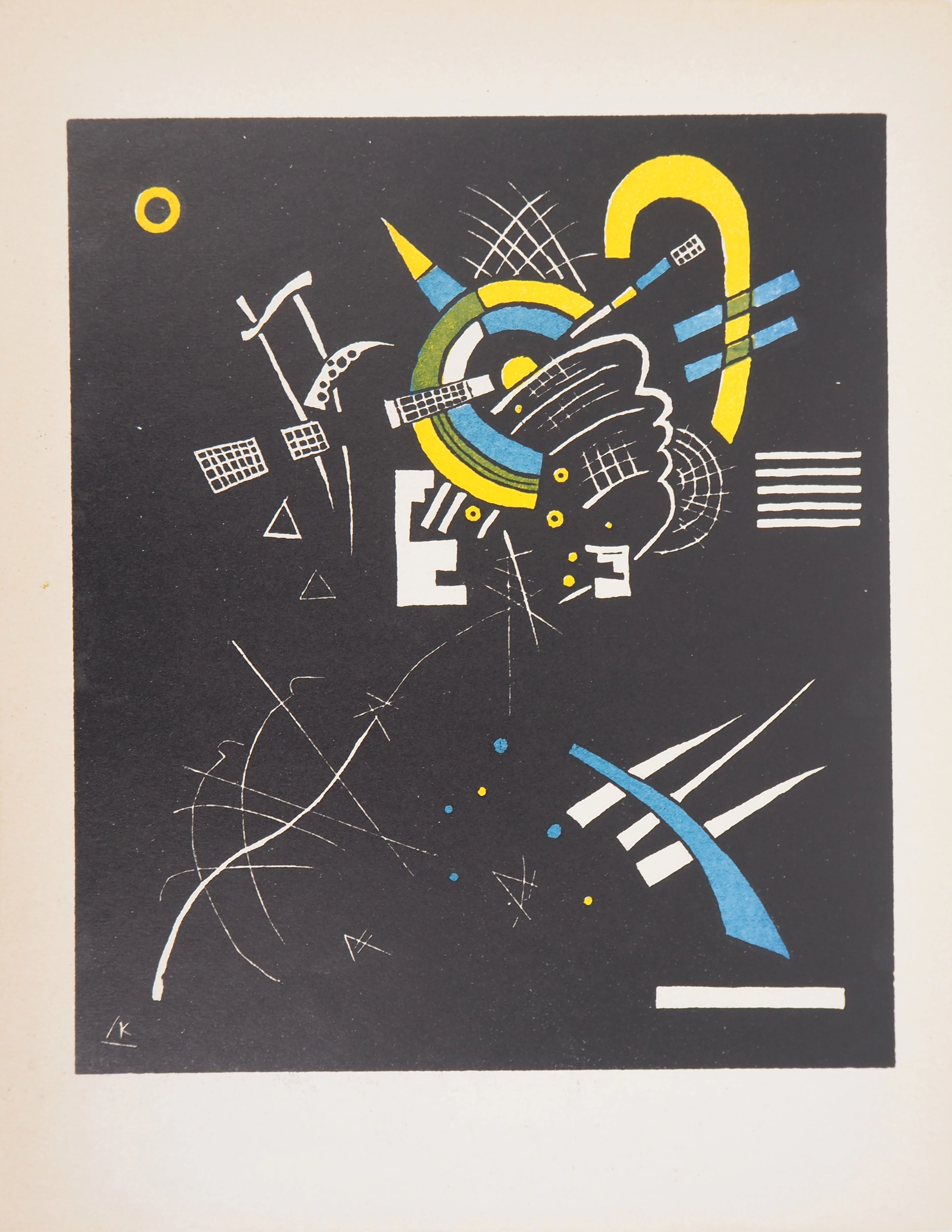 Vassily KANDINSKY : Petits mondes - Lithographie signée