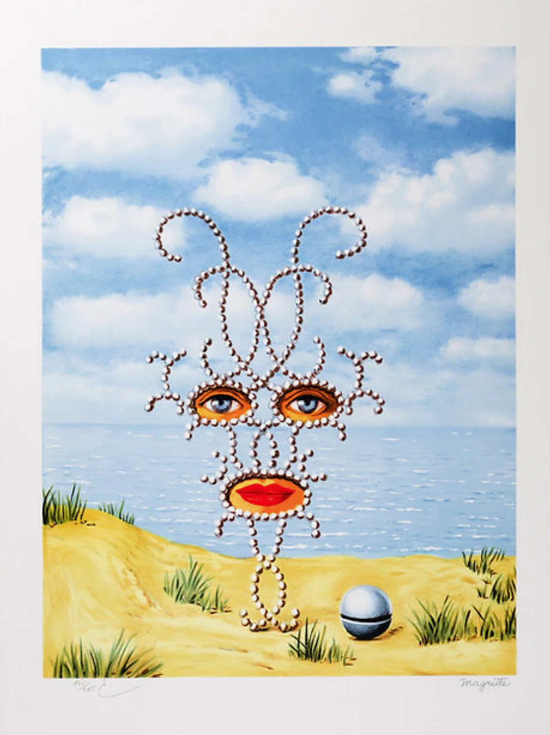 René Magritte - Shéhérazade Lithographie