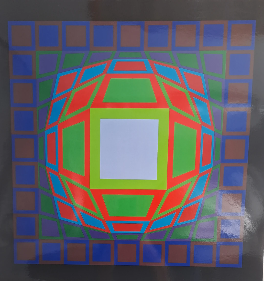 Victor VASARELY (d’après) - Gyemant, 1972 - Héliogravure