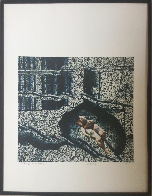 Joseph KADAR - Sans titre , 2012 - Sérigraphie signée au crayon