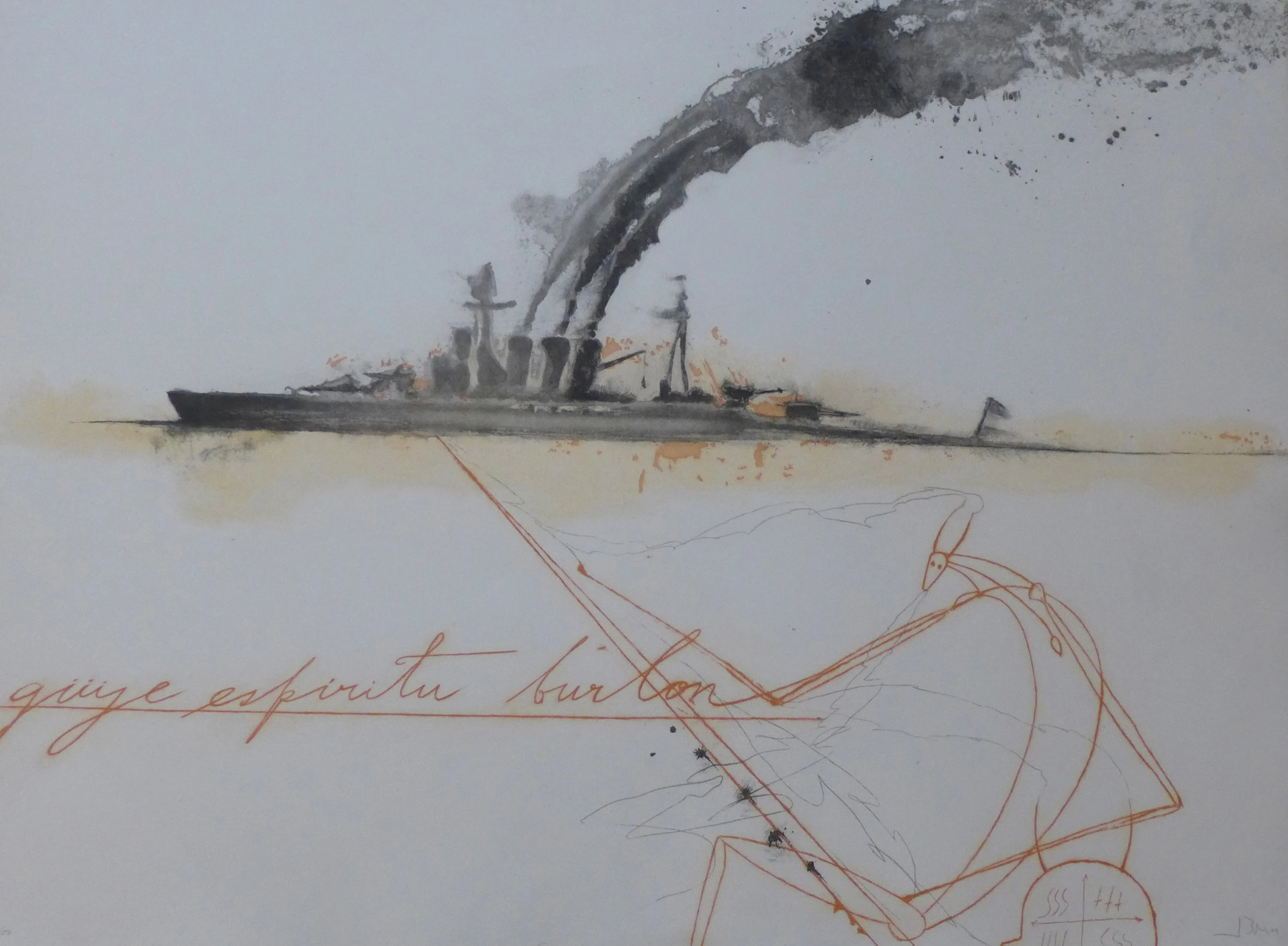 José BEDIA - Güije espíritu burlón, 2009 - Gravure signée au crayon