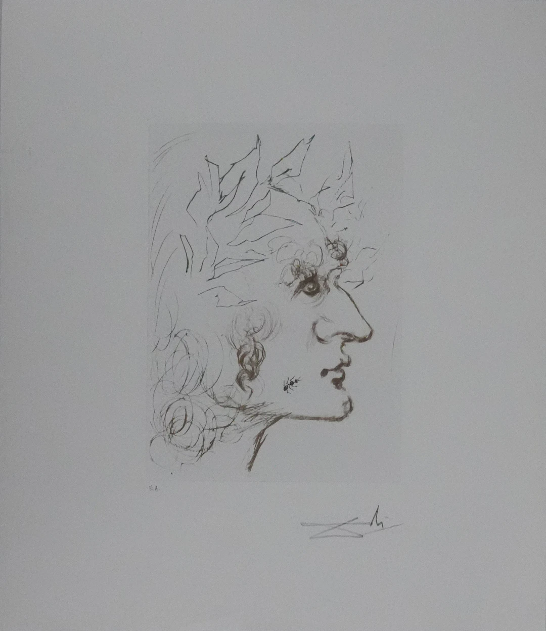 Salvador Dali - Shakespeare : Jules César - Héliogravure signée