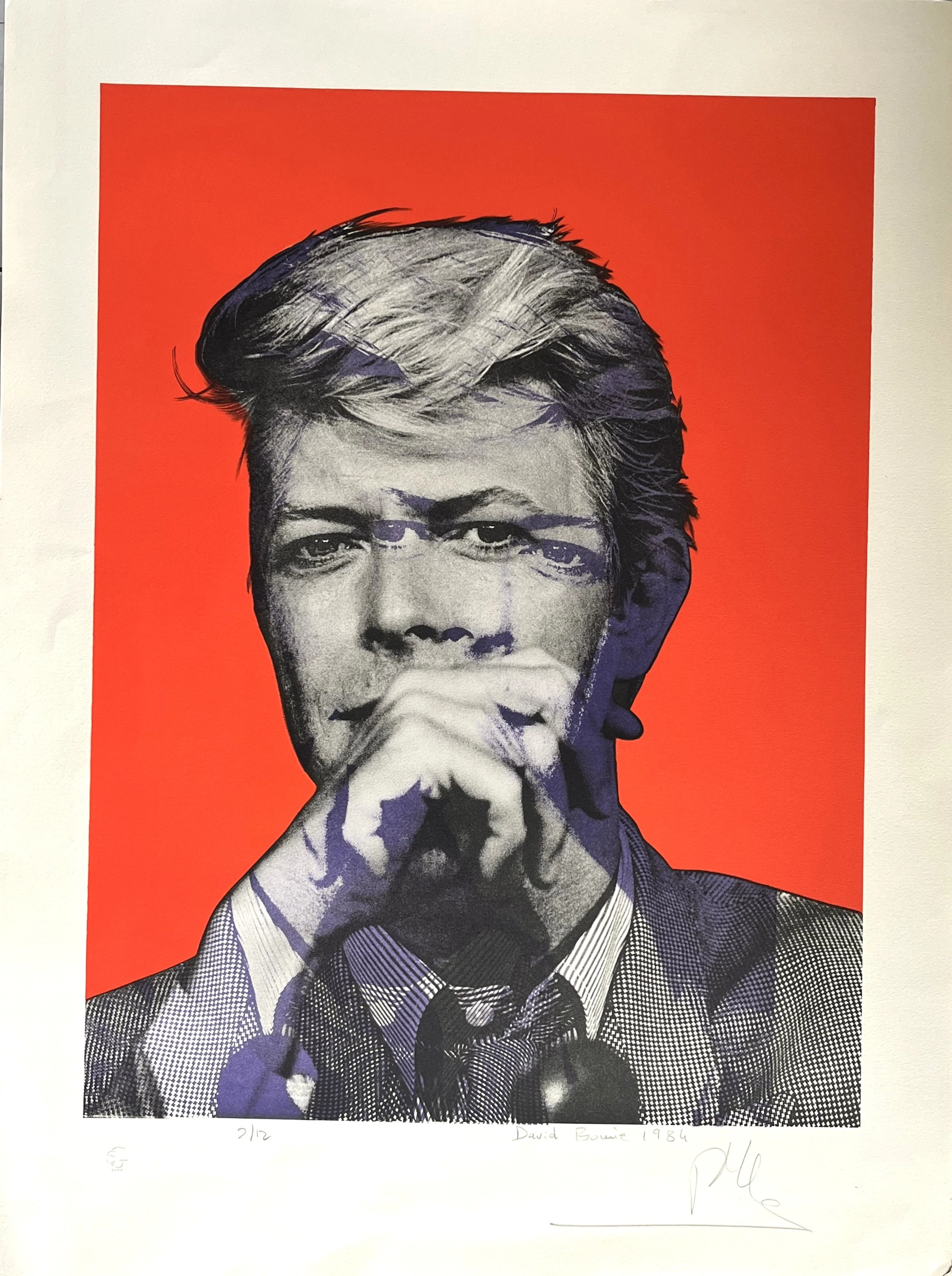 David BOWIE - Photo signée et numérotée de Philippe Ledru