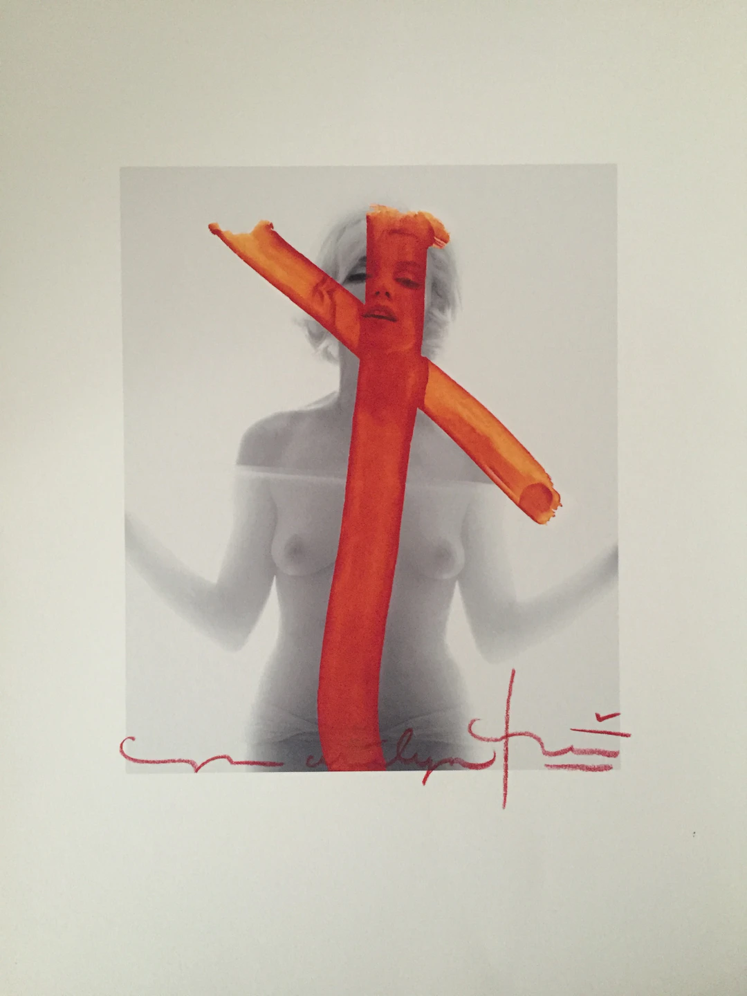 Bert STERN (1929-2013) Crucifix 2 (1962), 2011 Photographie