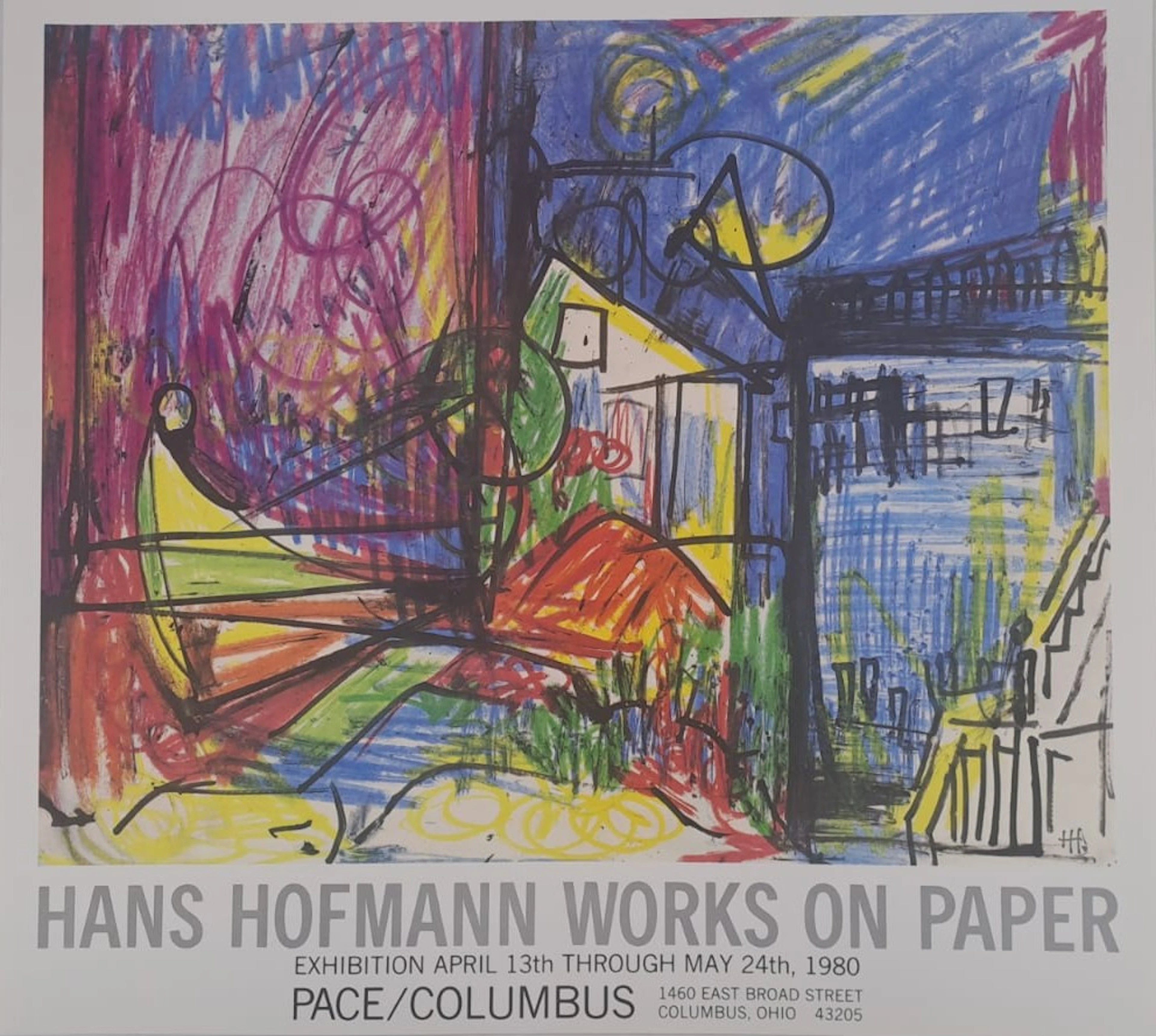Hans Hofmann (d’après) - Paysage - Affiche lithographique