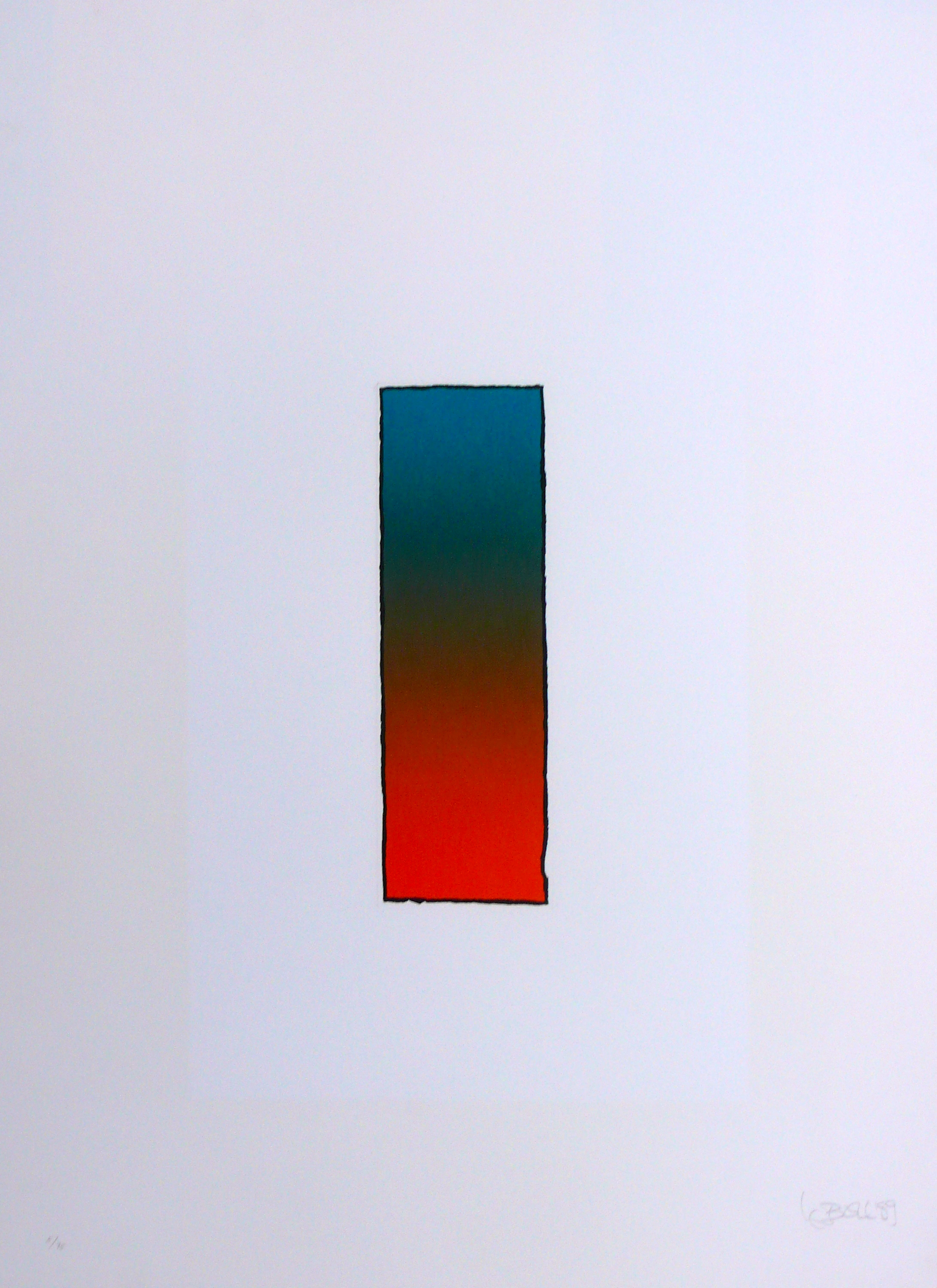 Larry Stuart BELL - Sans titre, 1989 - Gravure signée