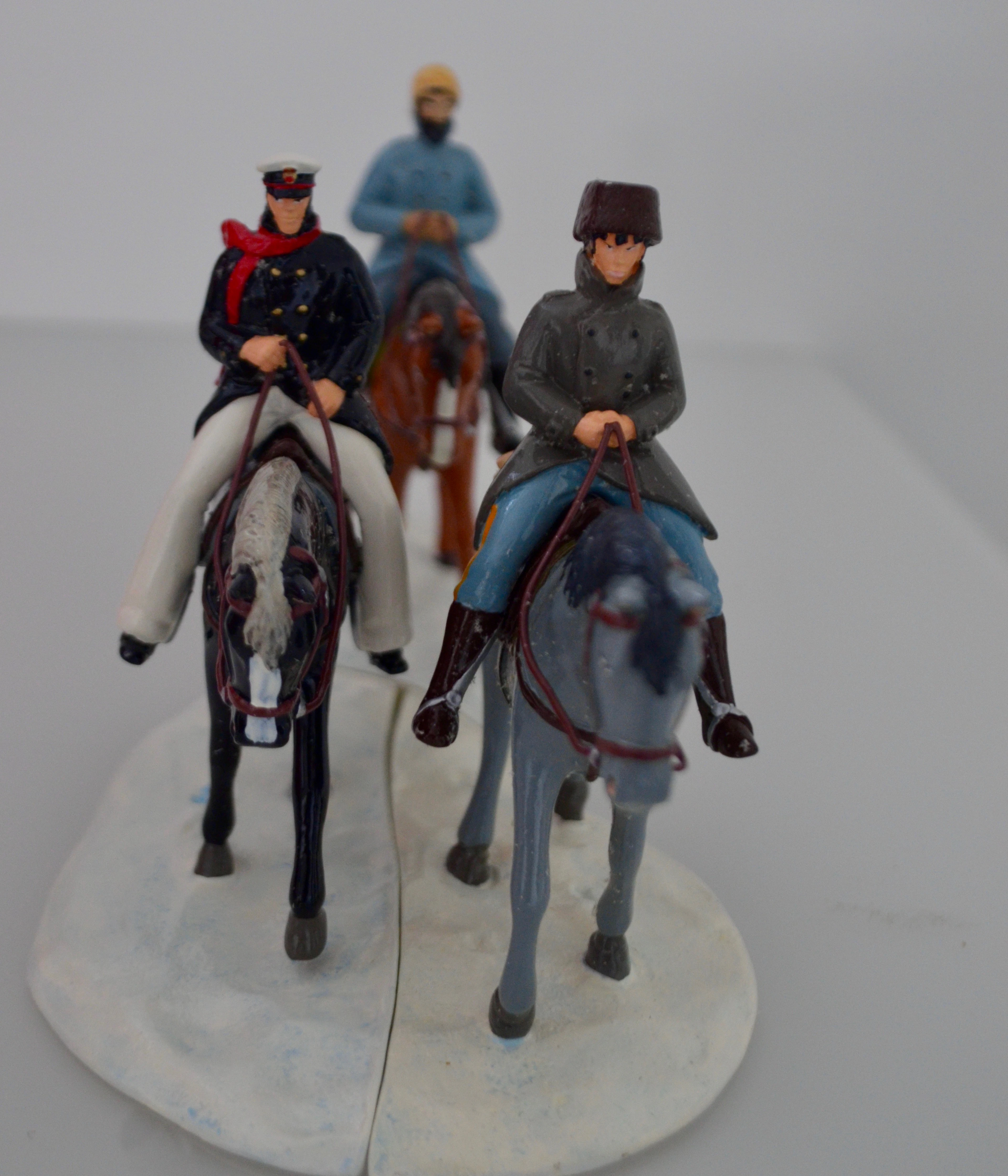 Hugo Pratt - 3 boites cheval - 2005 - pixi