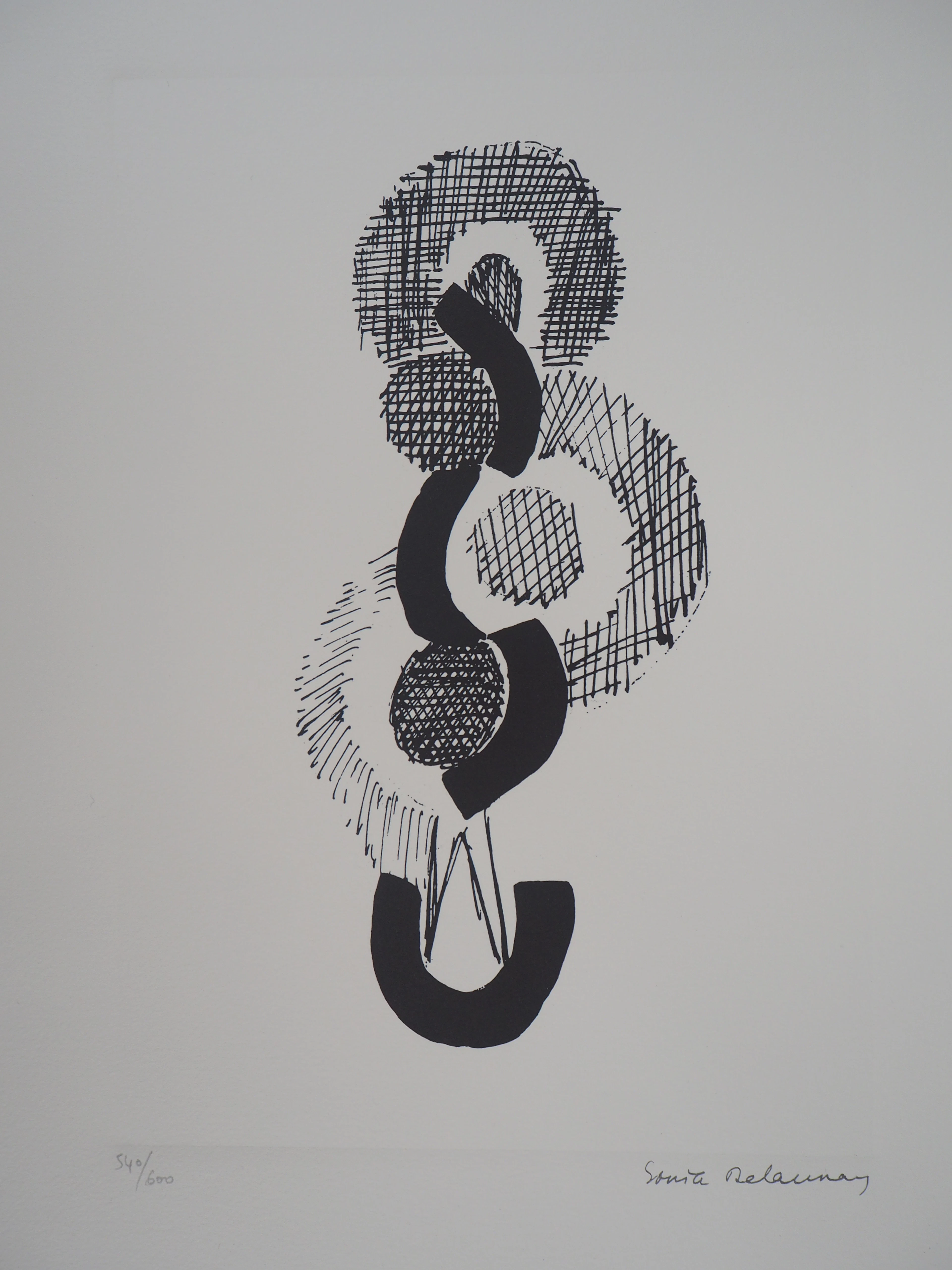 Sonia DELAUNAY (d’après) - Orphisme, Danse, rythme sans fin - Lithographie