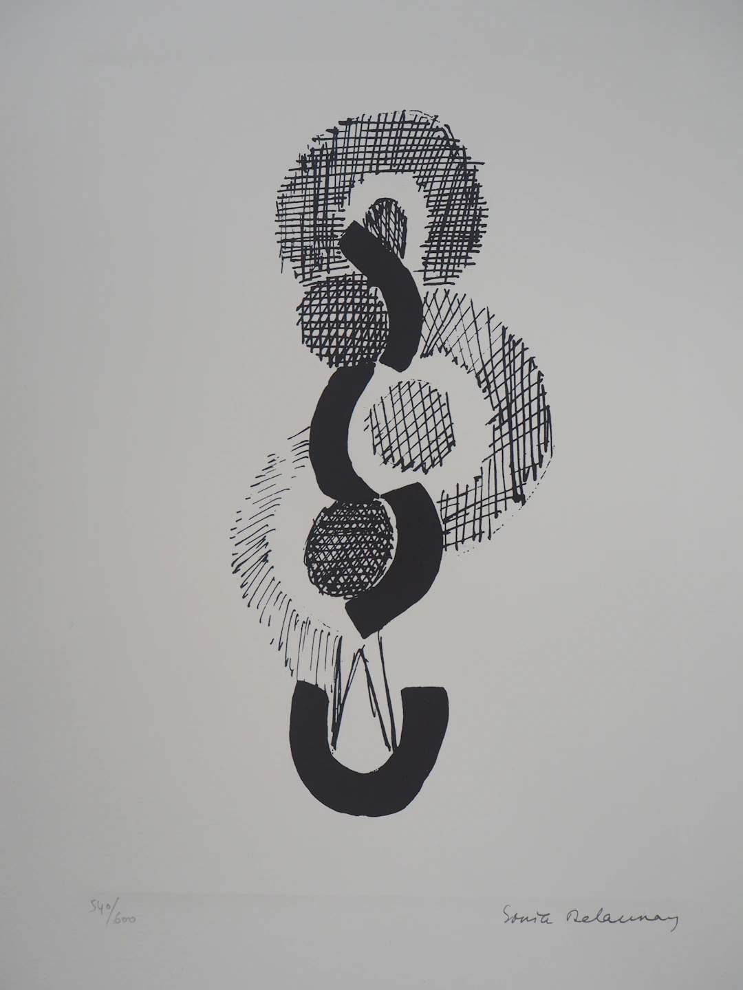 Sonia DELAUNAY (d’après) - Orphisme, Danse, rythme sans fin - Lithographie