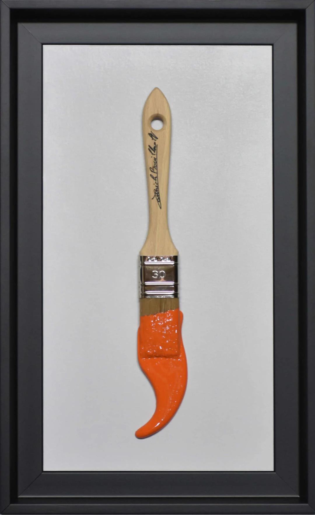 Yannick Bouillault - Painter’s Trophy Orange - Résine Peinte