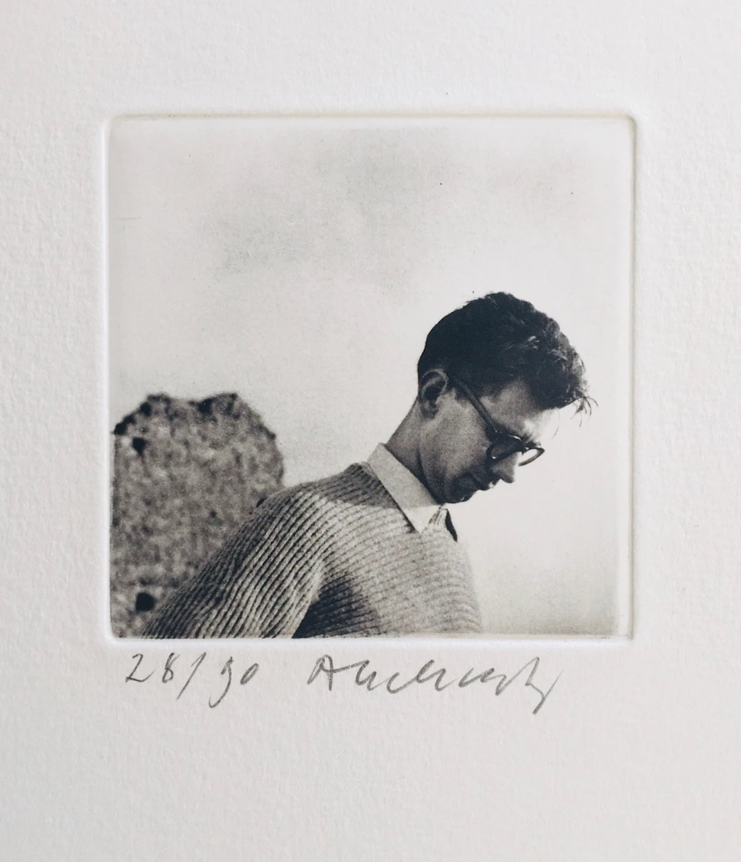 Pierre ALECHINSKY - Christian Dotremont, 2007 - Héliogravure signée au crayon